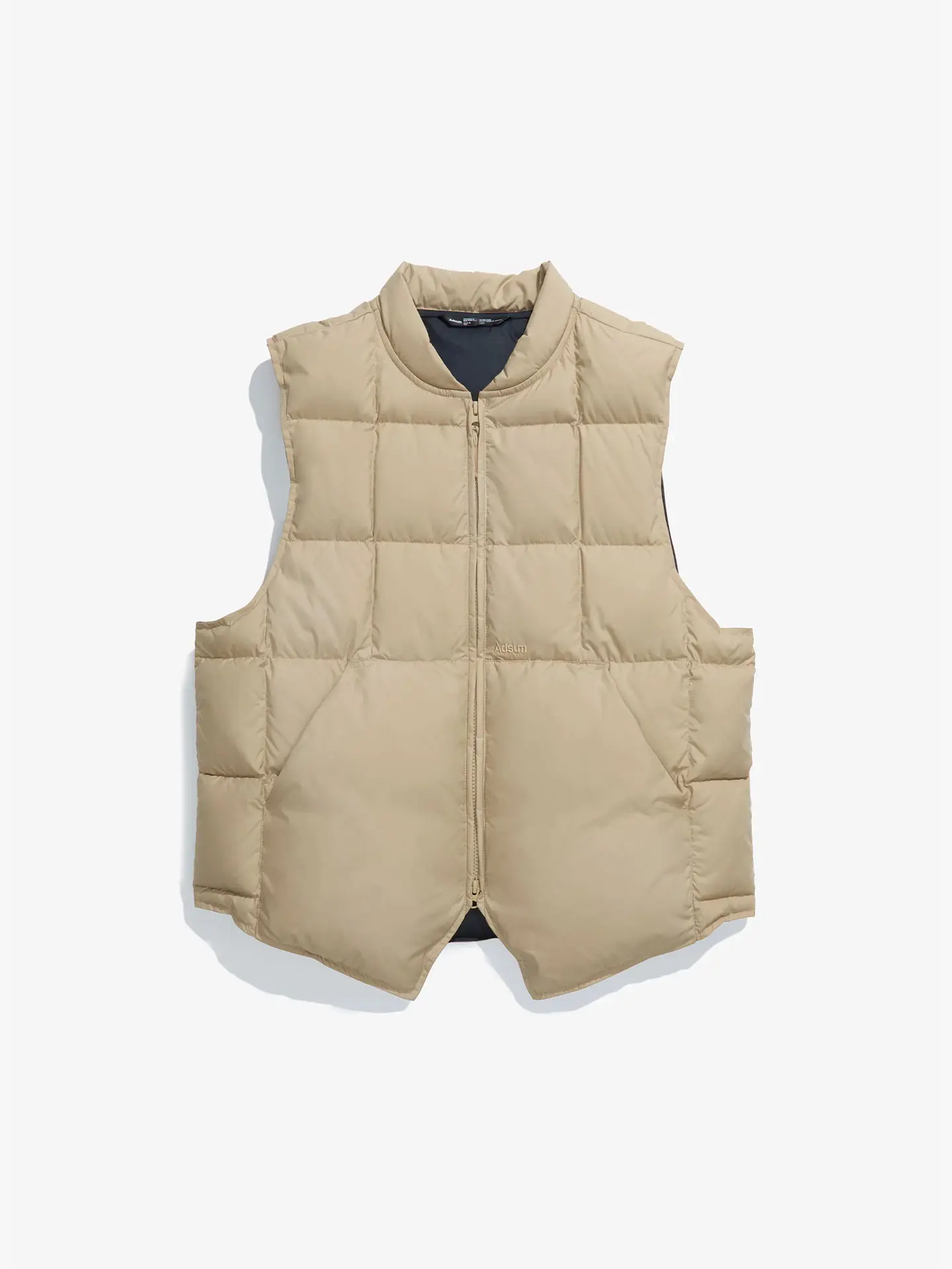 AlPINE VEST BEIGE Пуховый жилет бежевый