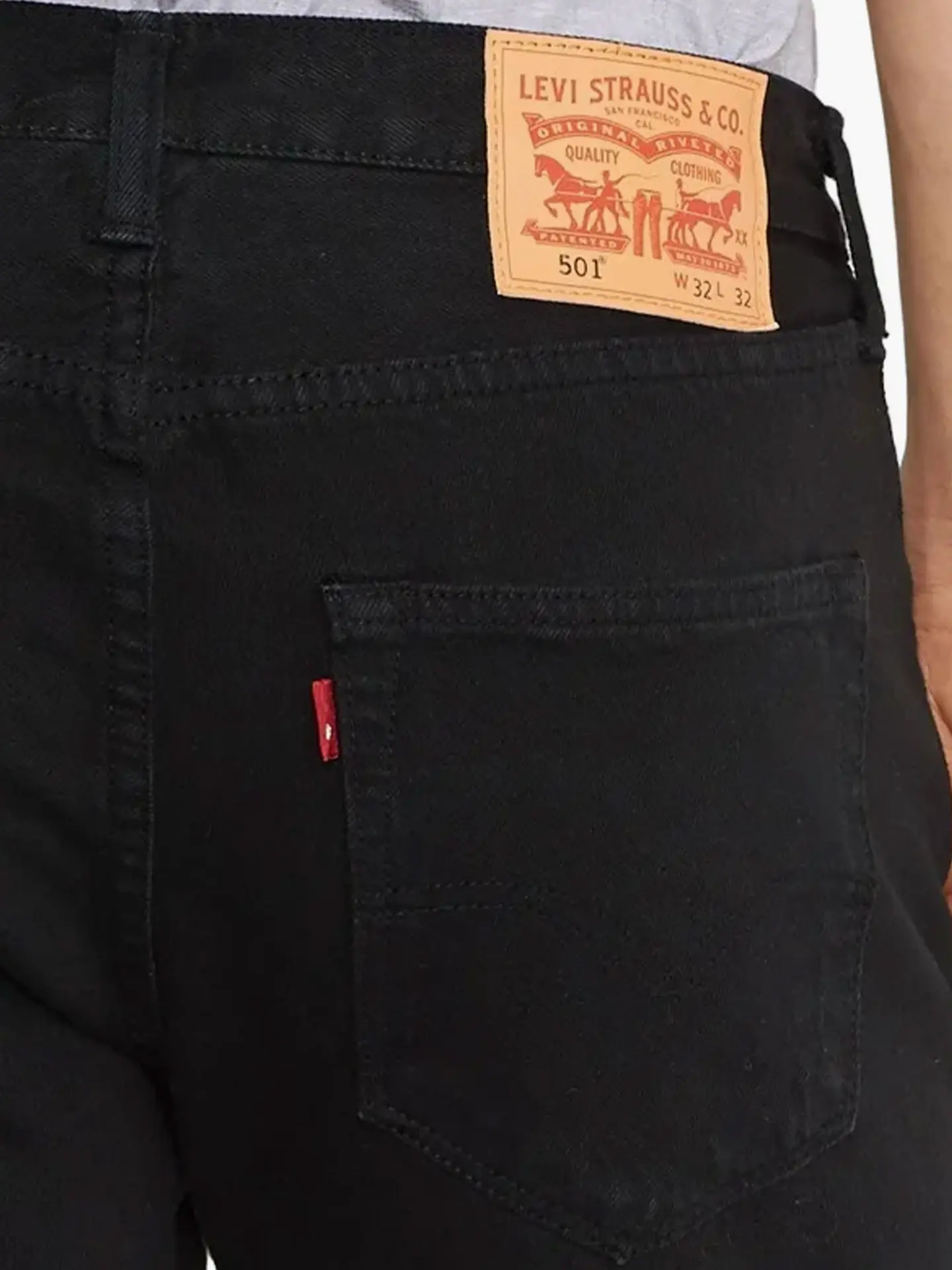 Джинсы Levi's ORIGINAL FIT BLACKS
