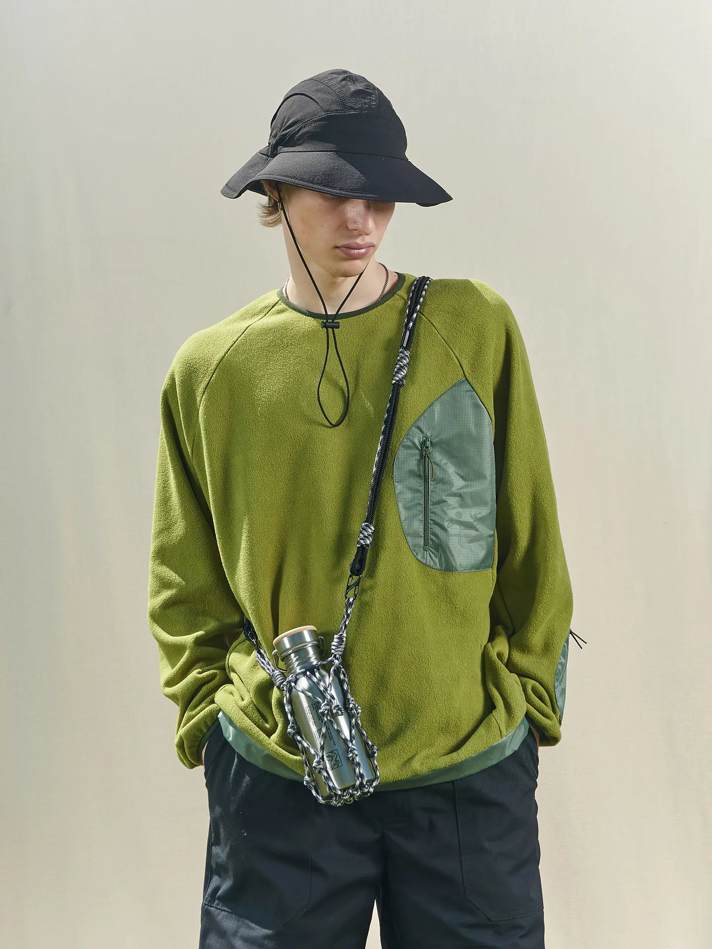 Свитшот Utilitarian Sweatshirt Gold olive