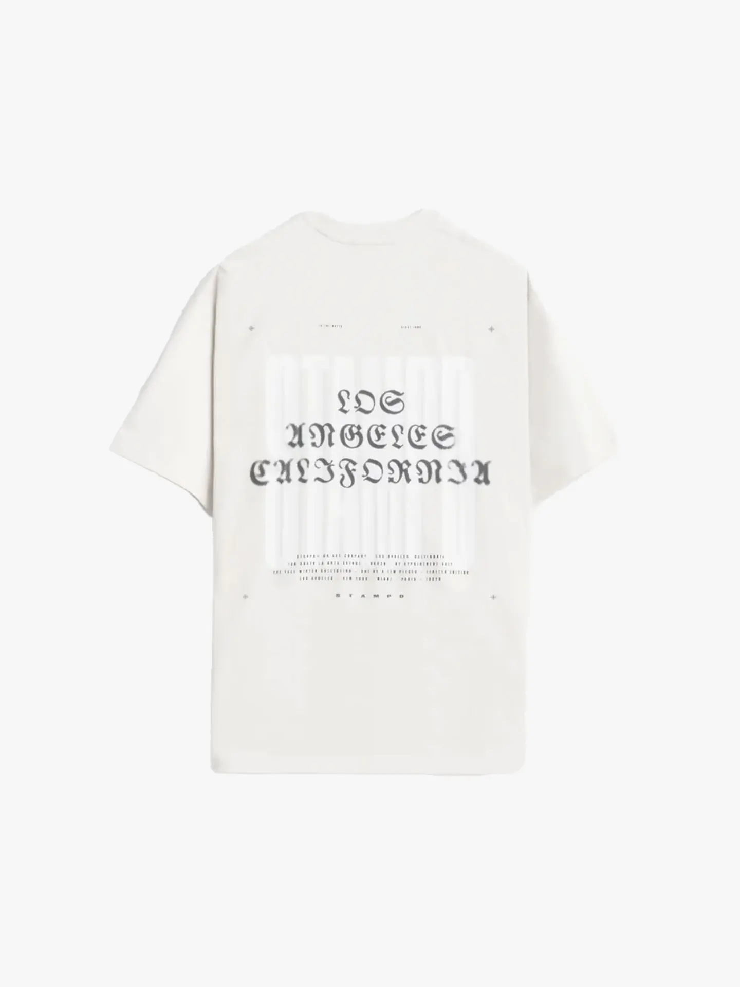 Футболка Stampd LA Transit Relaxed Tee Dust White