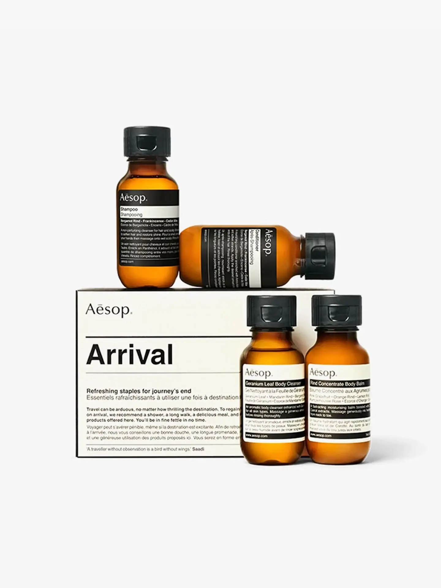 Набор для волос и тела Aesop Arrival Travel Kit 2 300 мл