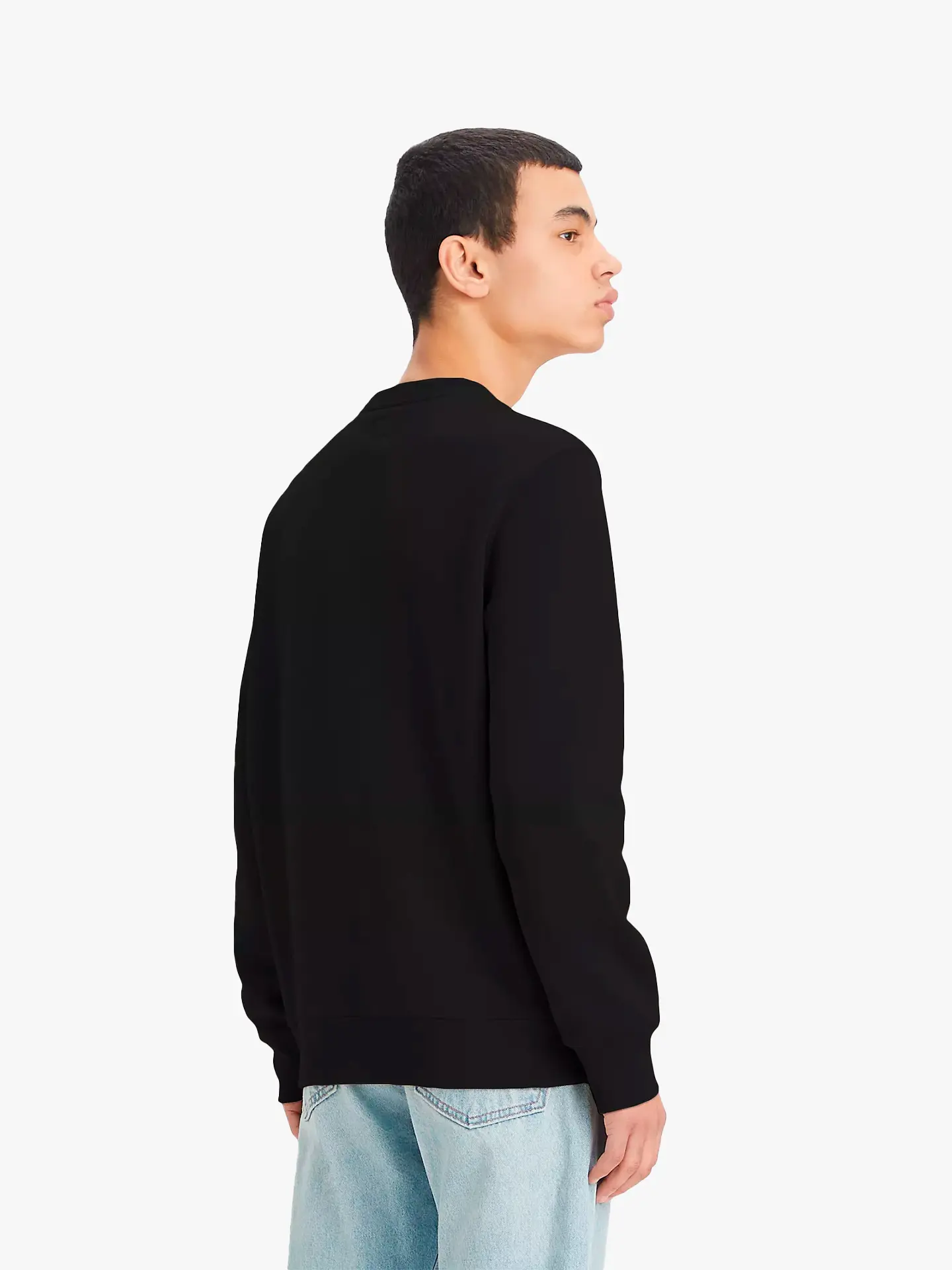 Толстовка Levi's NEW ORIGINAL CREW BLACKS