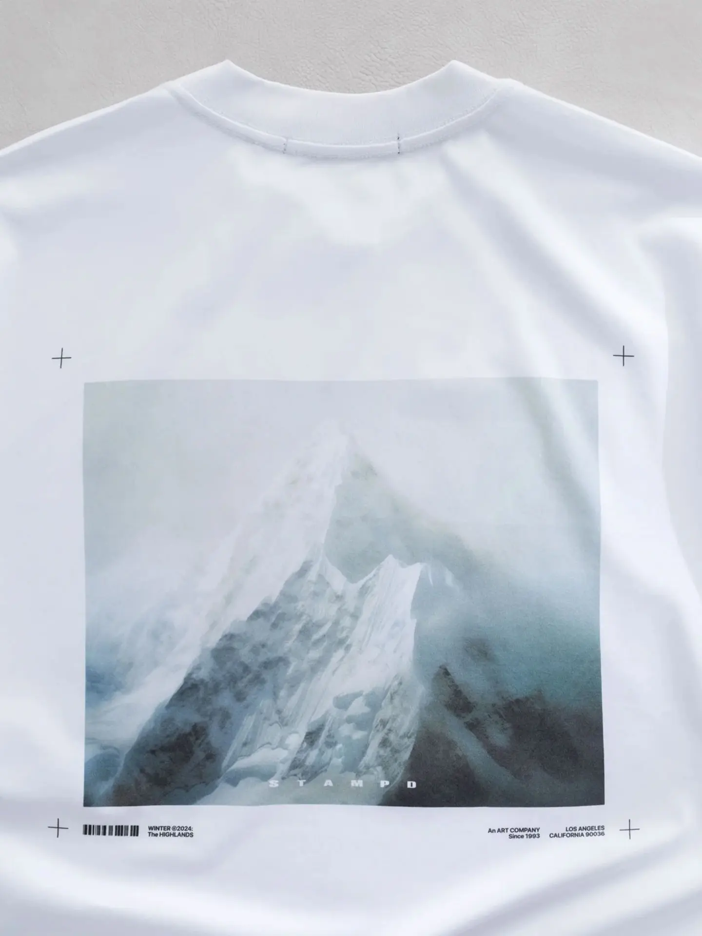 Футболка Stampd Mountain Peak Relaxed Tee White