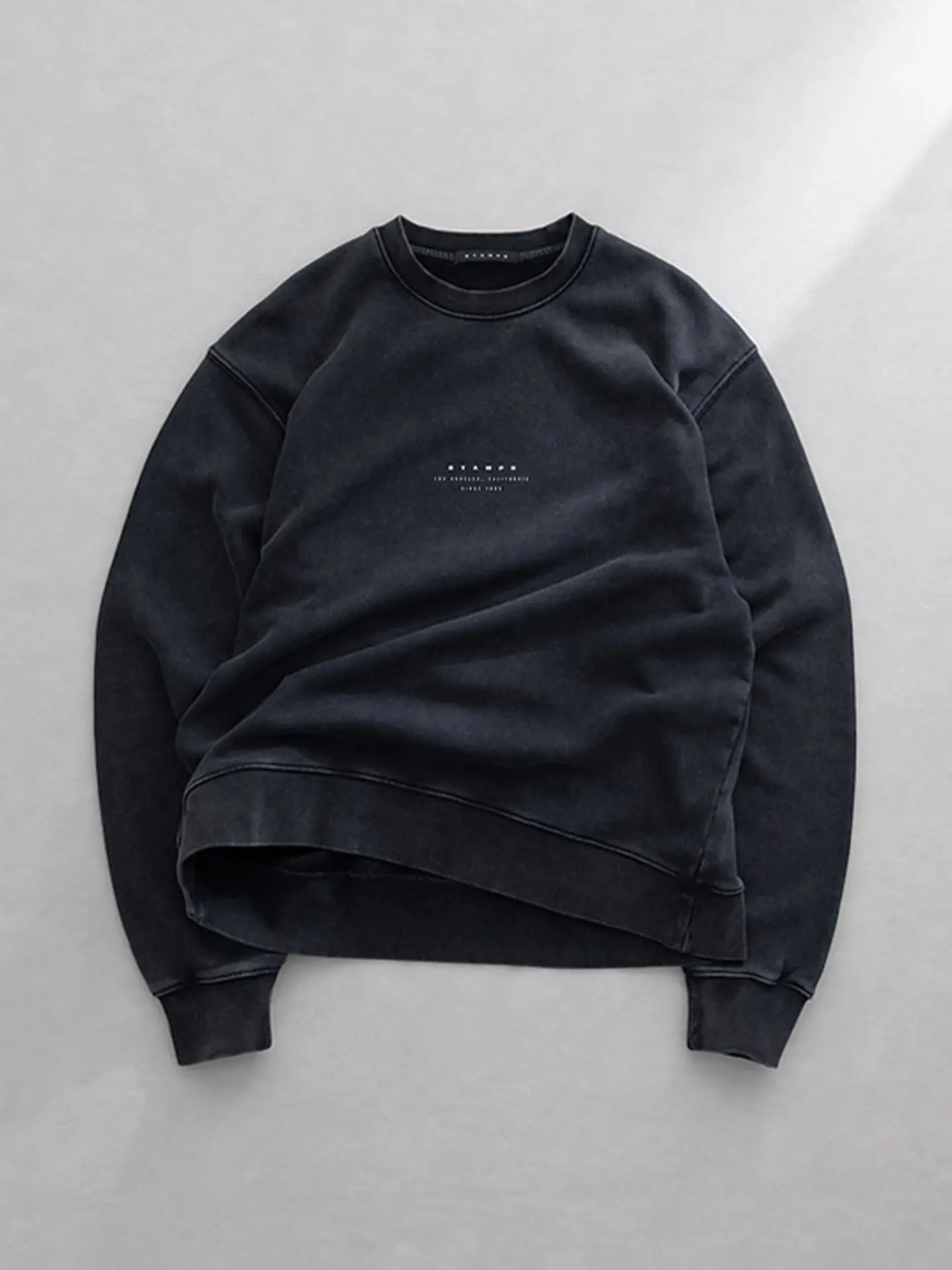 Джемпер Stampd Strike Stack Logo Crewneck - Vintage Wash Charcoal