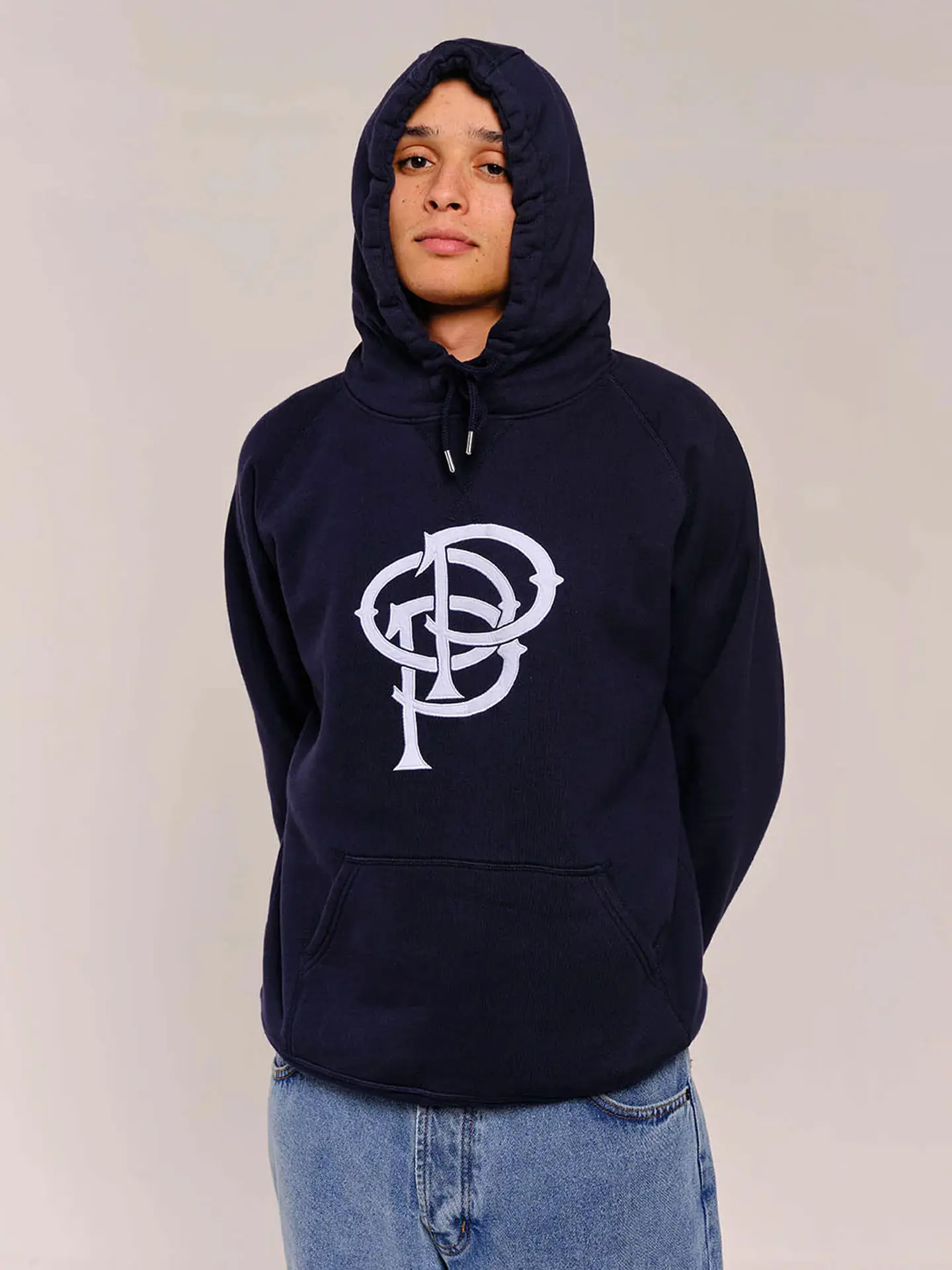 Толстовка Pop Trading Company initials hooded sweat 