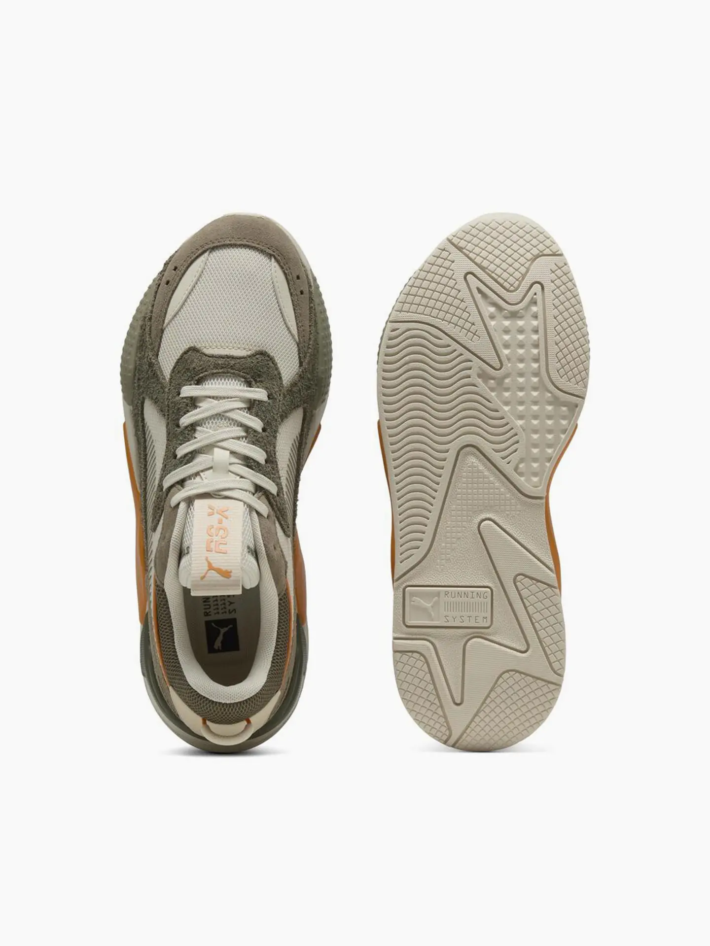 Кроссовки PUMA RS-X Heritage Alpine Snow-Loden Green