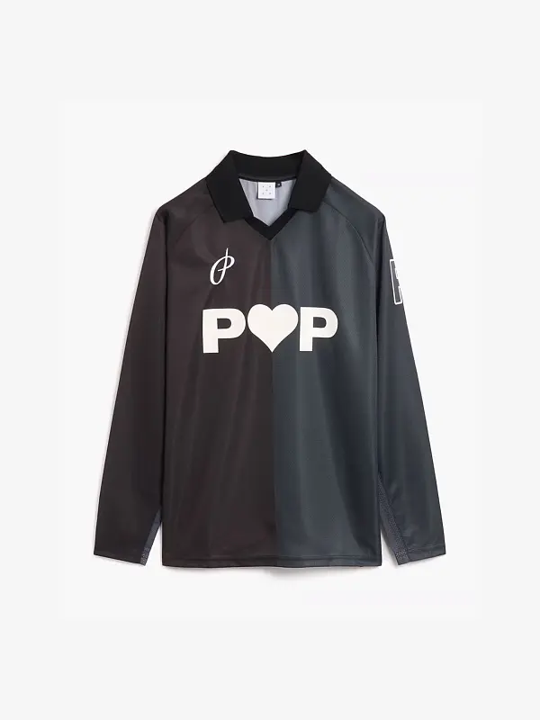 Джерси Pop Trading Company striped sportif longsleeve shirt 