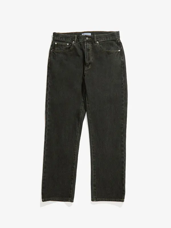 RELAXED FIT OD DENIM BLUE Джинсы  коричневый