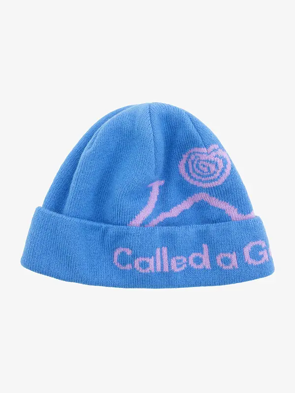 Шапка Pathway Logo Beanie Blue - Lilac