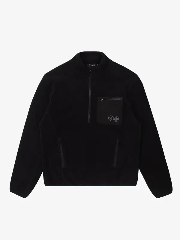 Флисовая толстовка Purple Mountain Observatory MICRO FLEECE OTH, цвет Черный