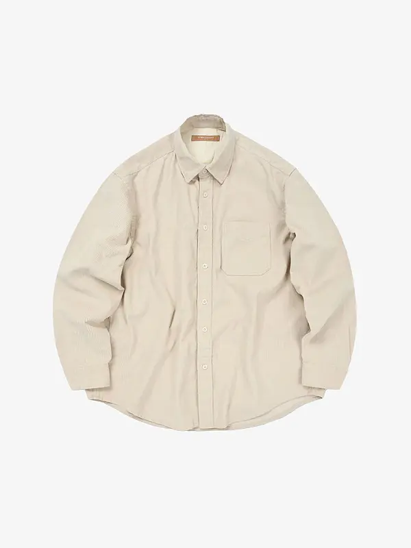 Рубашка FrizmWORKS OG CORDUROY SHIRT бежевая