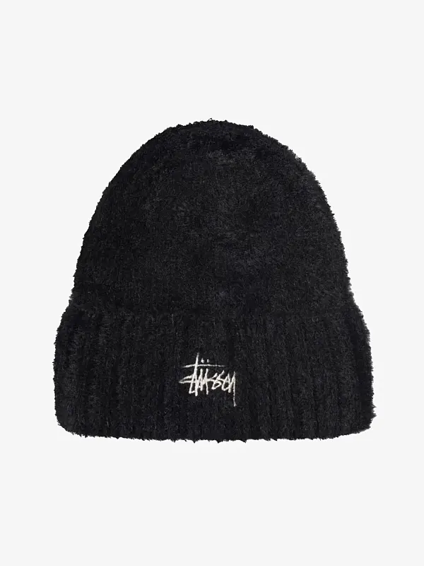 Шапка Stussy Shaggy Cuff Beanie Black 