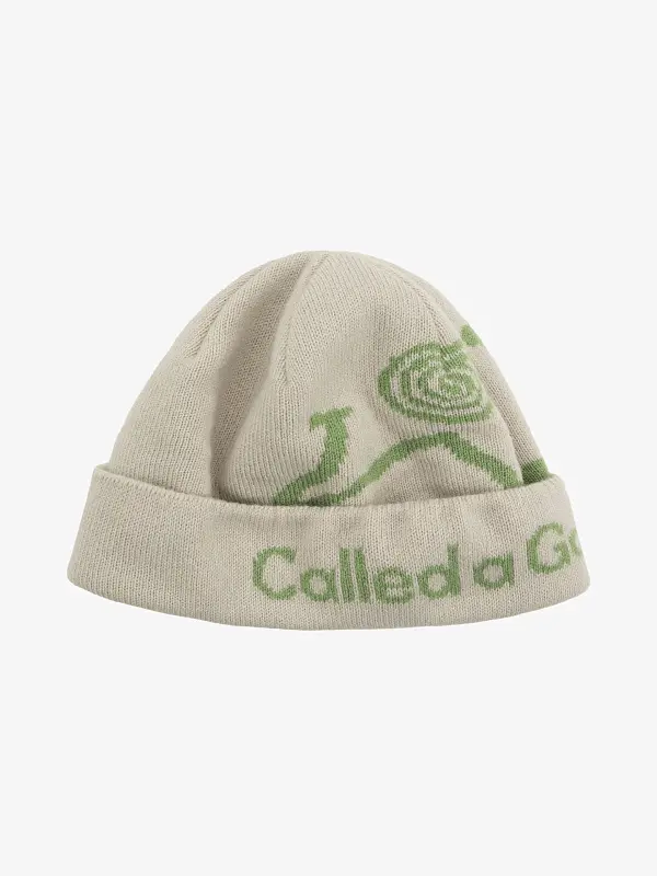 Шапка Pathway Logo Beanie Milk - Green Apple