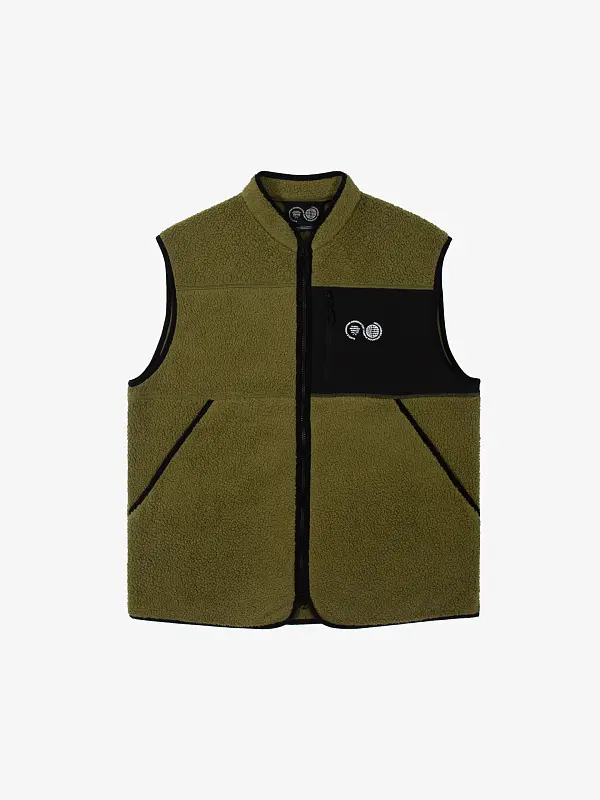 Жилет Purple Mountain Observatory SHERPA GILET, цвет Хаки