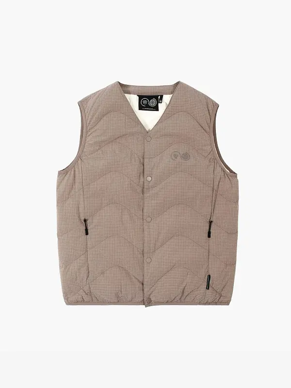Жилет Purple Mountain Observatory WAVES RIPSTOP VEST, цвет Молочный