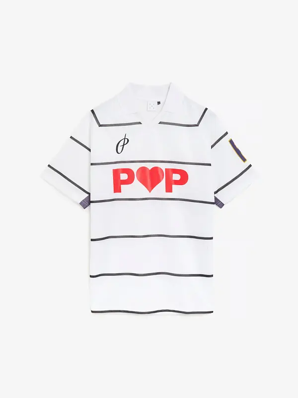 Джерси  Pop Trading Company striped sportif shirt