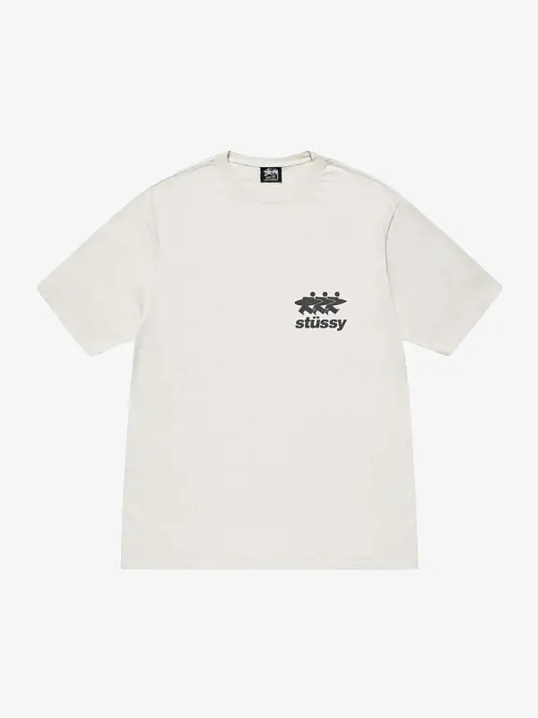 Футболка Stussy Surfwalk Pig Dyed Tee Natural