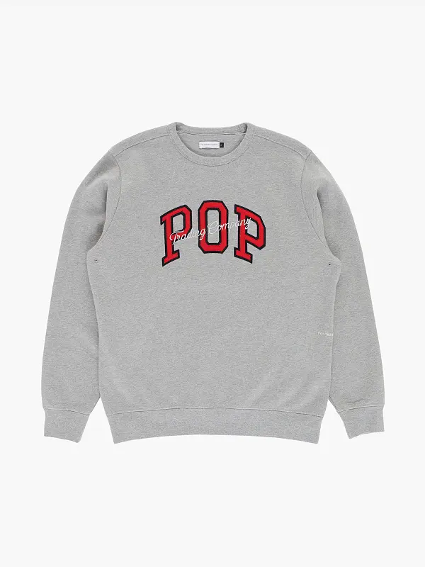 Толстовка Pop Trading Company arch crewneck sweat