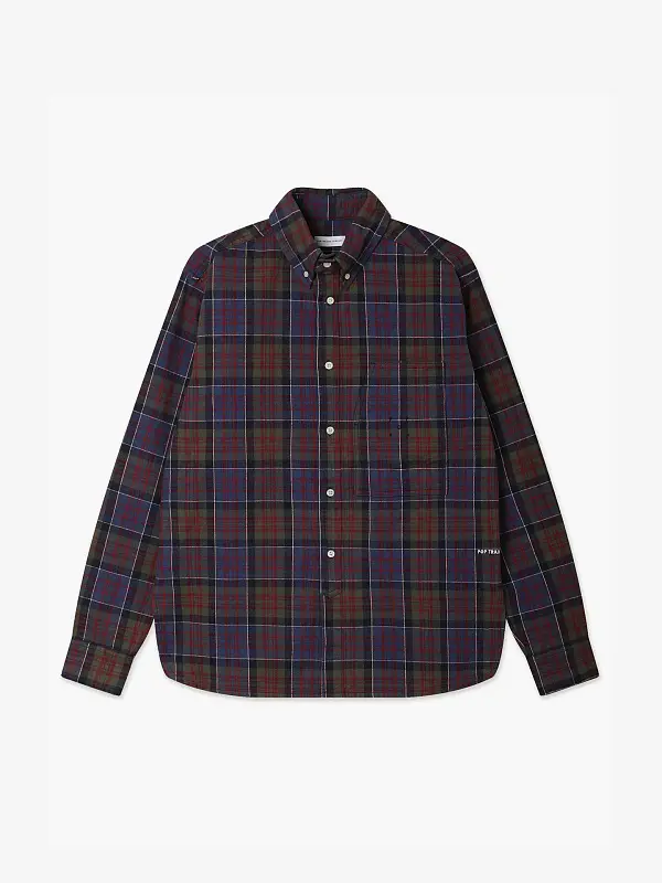 Рубашка Pop Trading Company flannel bd shirt 