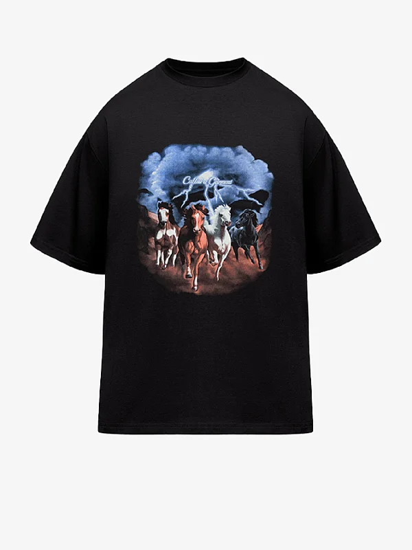 Футболка Horses Peach effect t-shirt