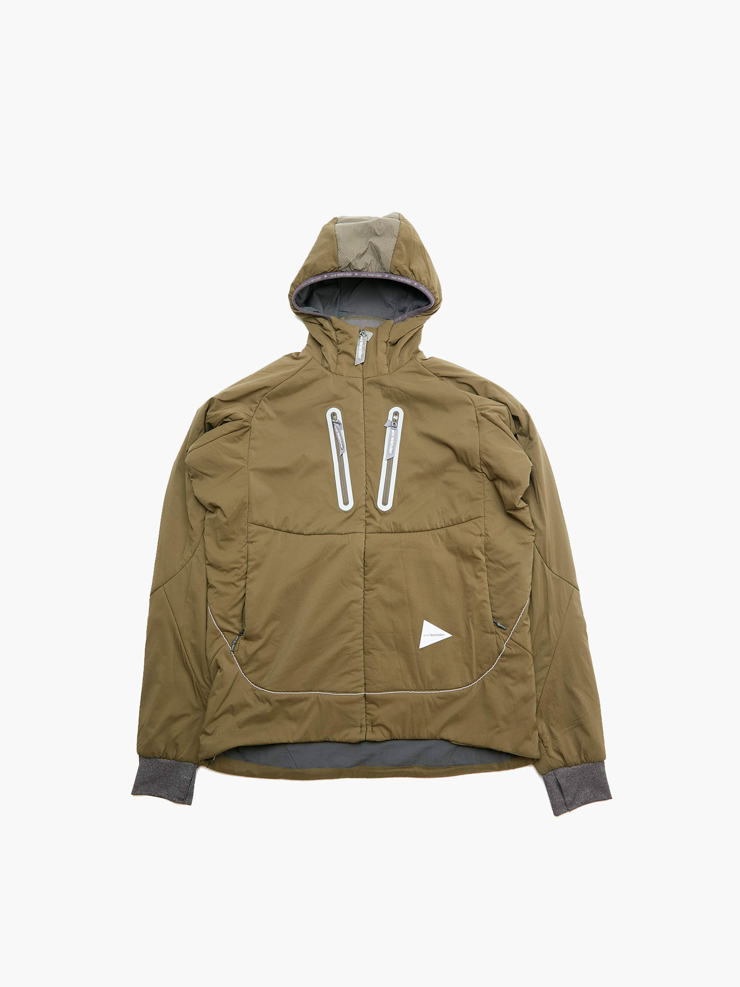 Alpha AIR hoodie Куртка, 100% нейлон, размер L, хаки