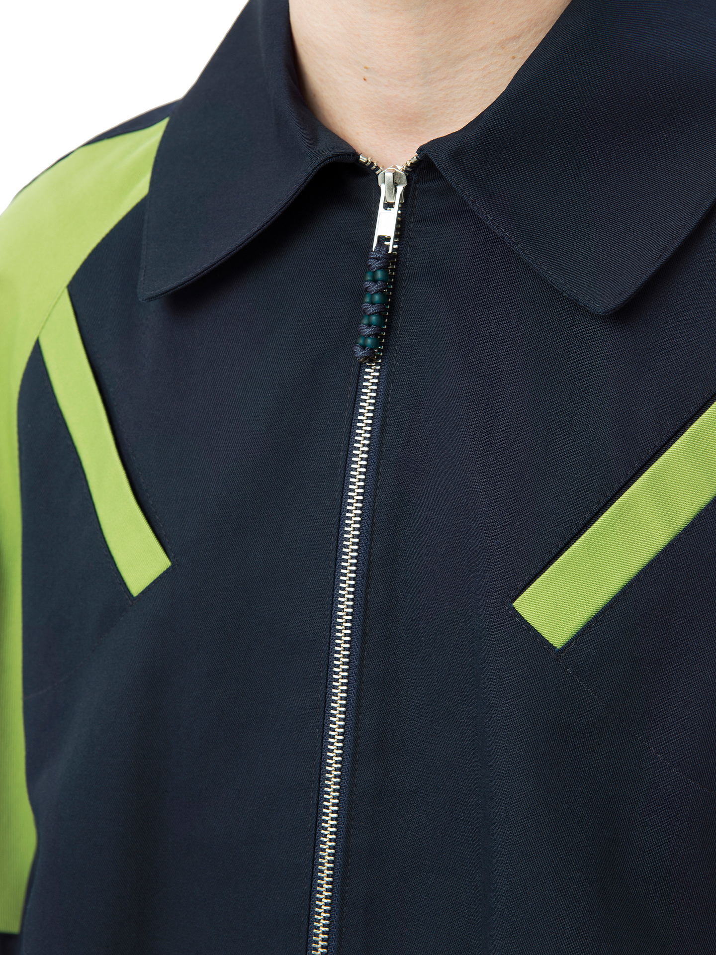 

Бомбер Archivarius OBCORDATE PANEL JACKET DARK BLUE, Темно-синий