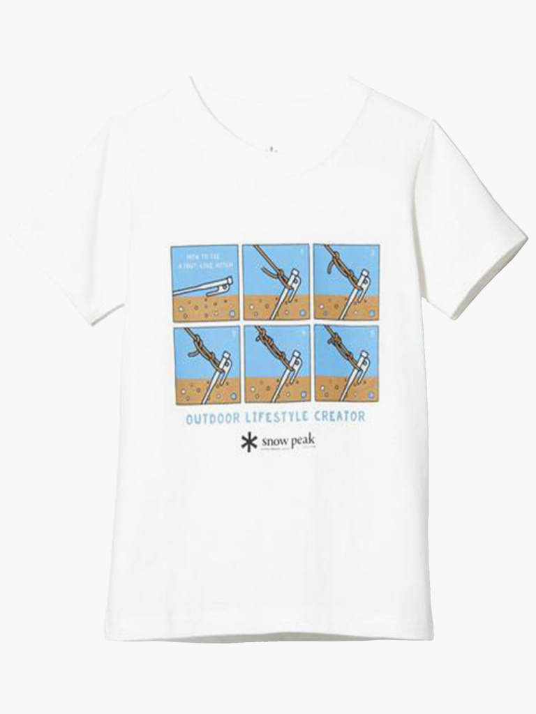 

Футболка Snow Peak Taut Line Hitch Tshirt