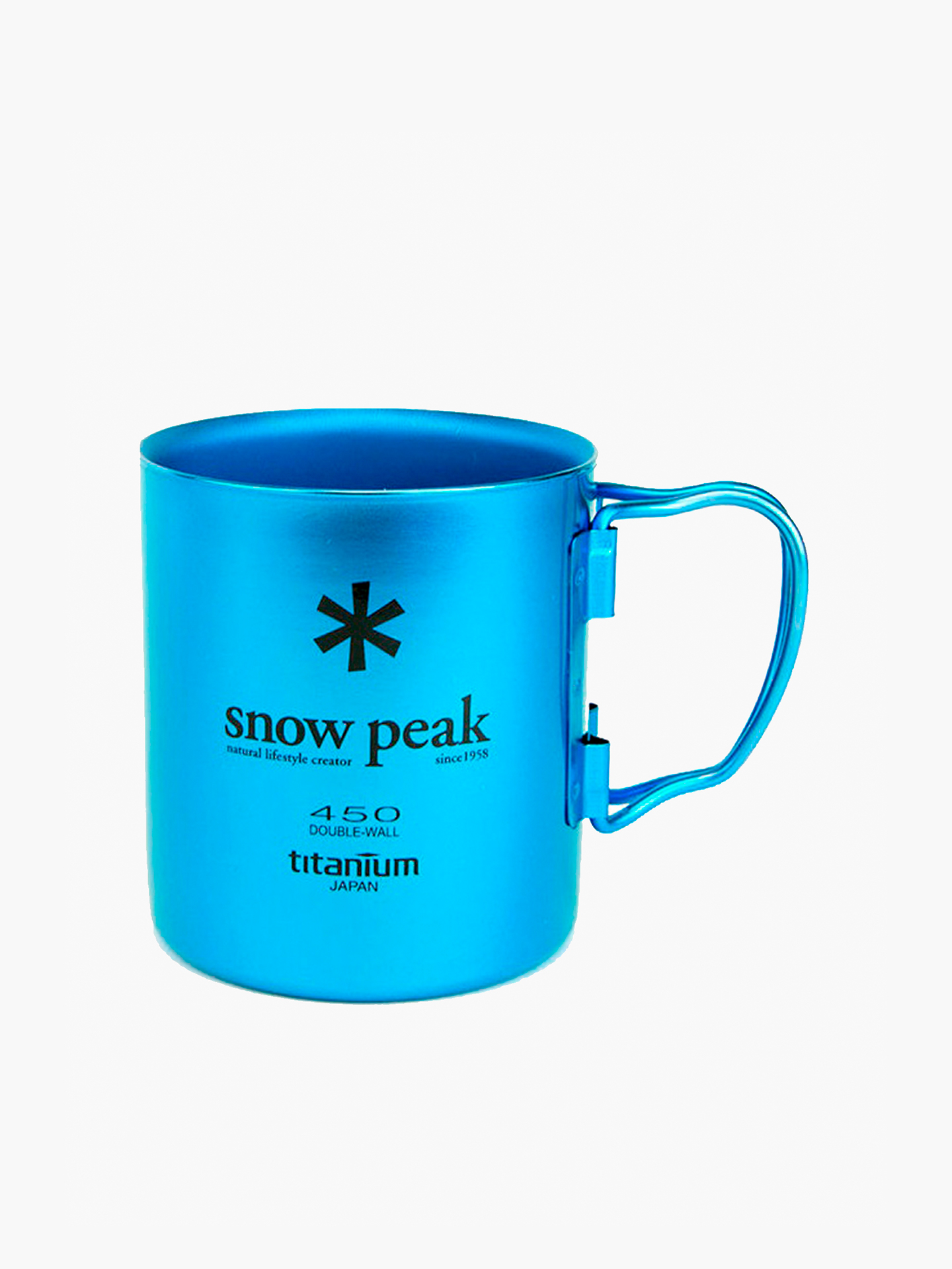 Туристическая кружка Snow Peak Titanium Single 450мл