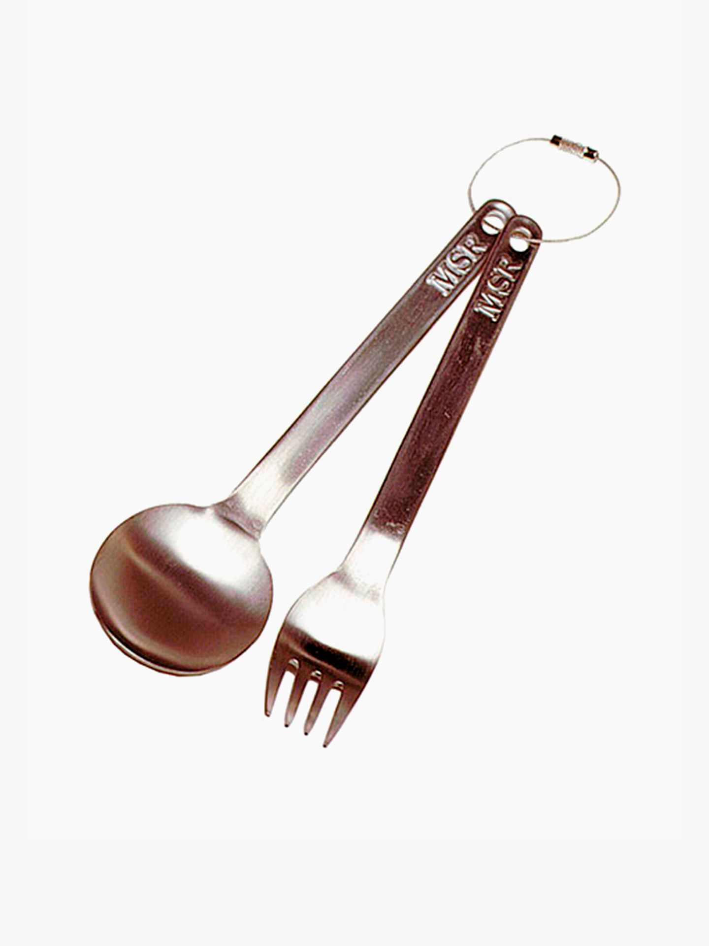 Набор MSR ложка + вилка (титан) Titan Fork And Spoon