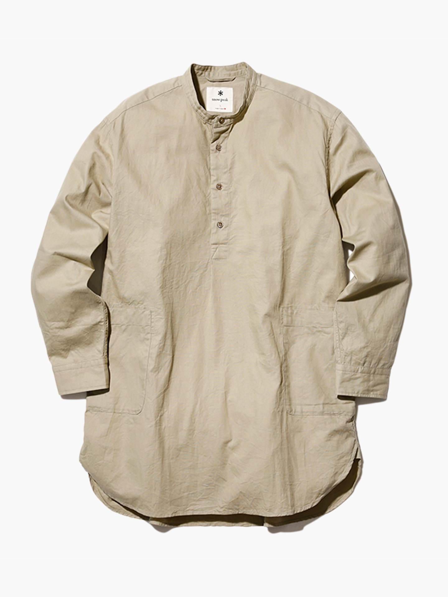 OG Cotton Poplin Sleeping Shirt Рубашка, муж, размер XL, бежевый