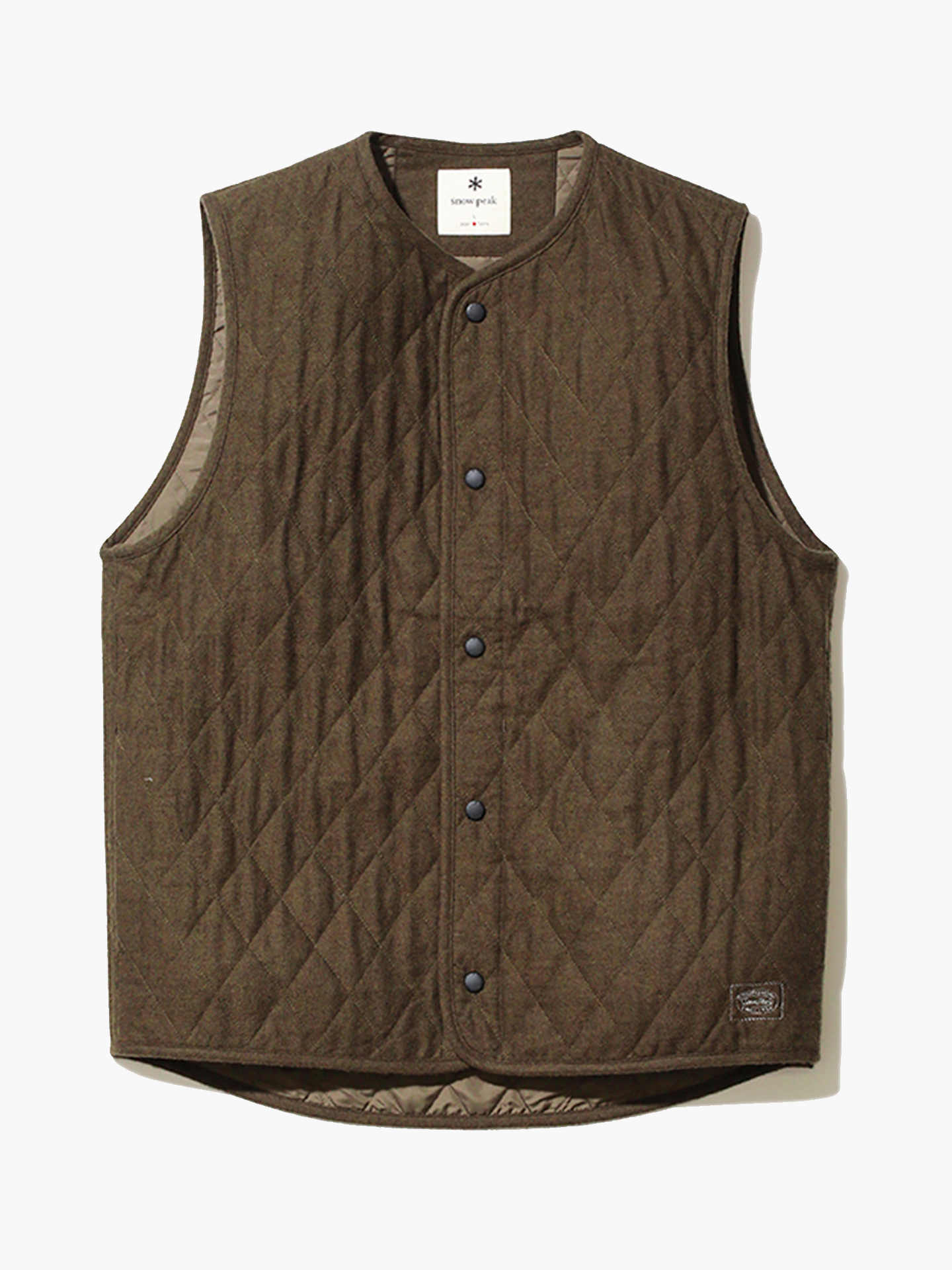 

Quilted Flannel Vest Жилет, муж, размер L, хаки