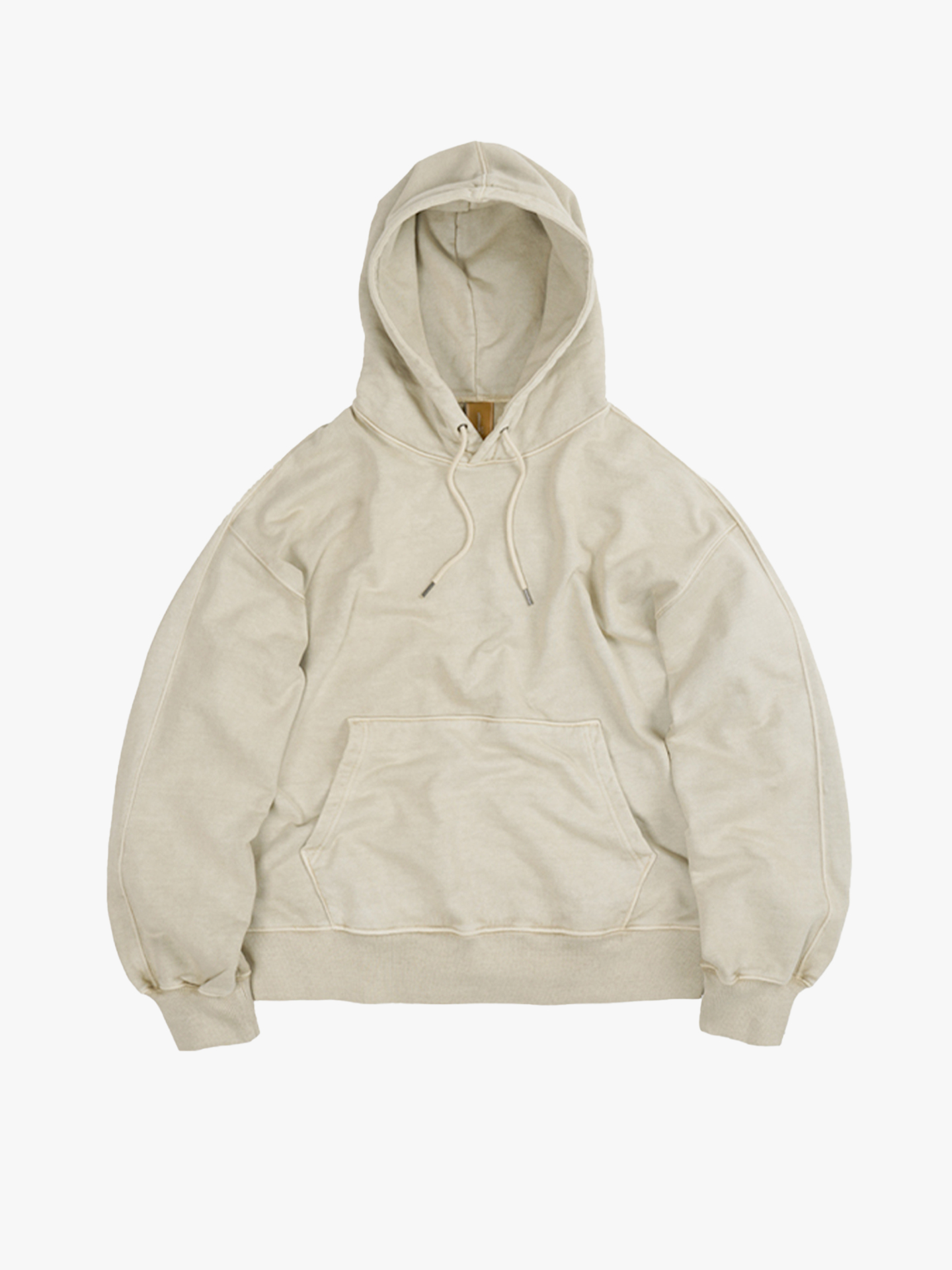 

Толстовка FrizmWORKS OG PIGMENT DYEING HOODY beige, Бежевый