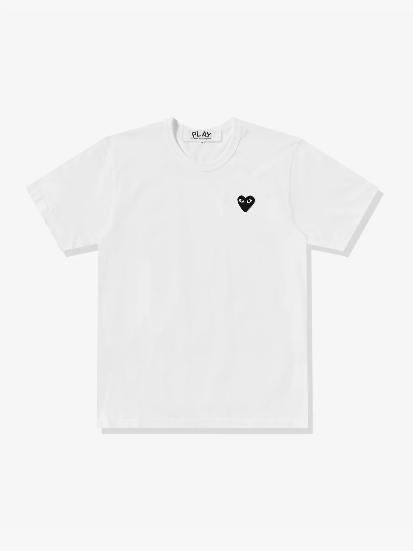 Футболка Comme des Garcons Play Black Heart T-Shirt white