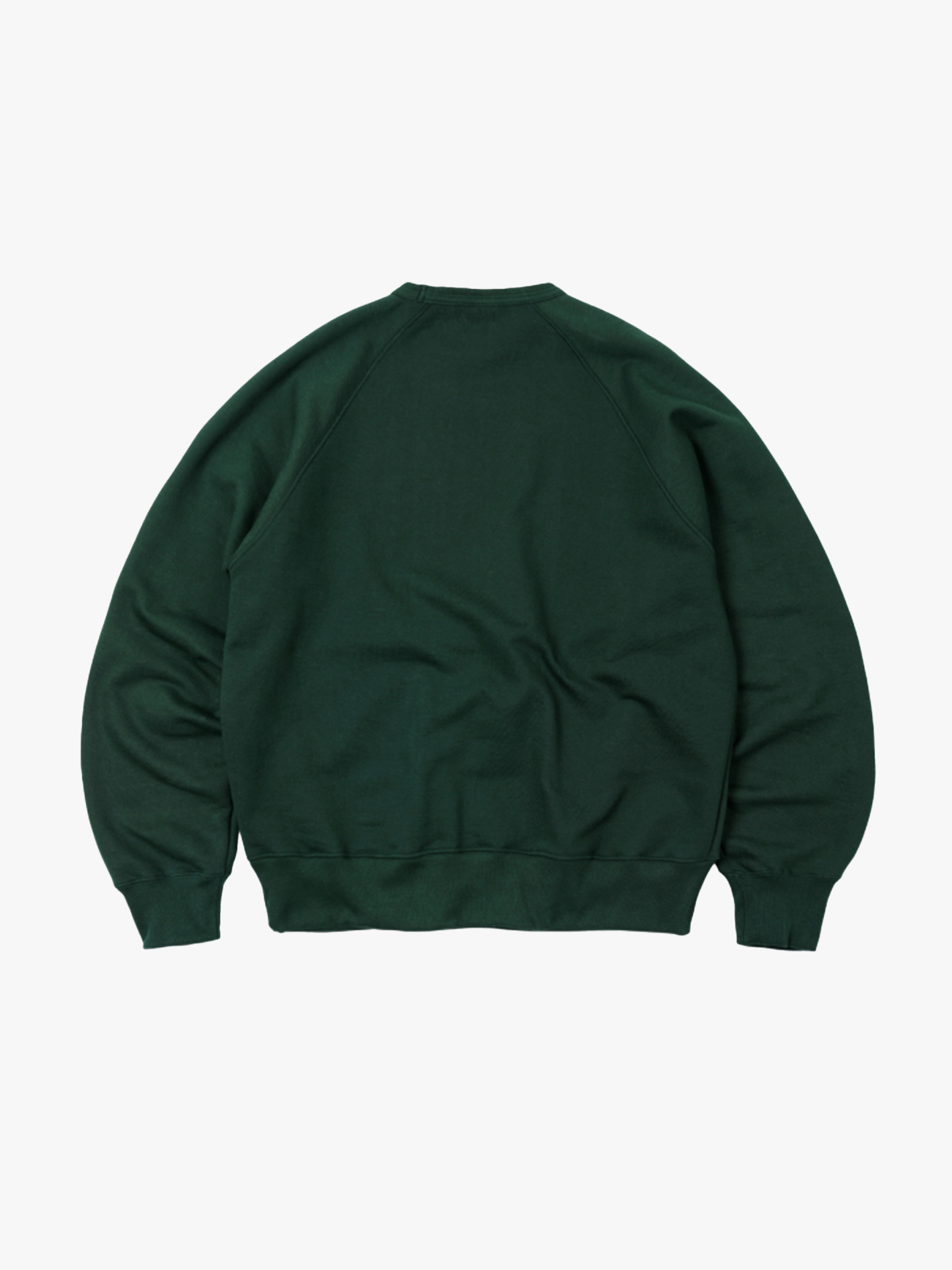 Dark green cheap crew neck sweatshirt