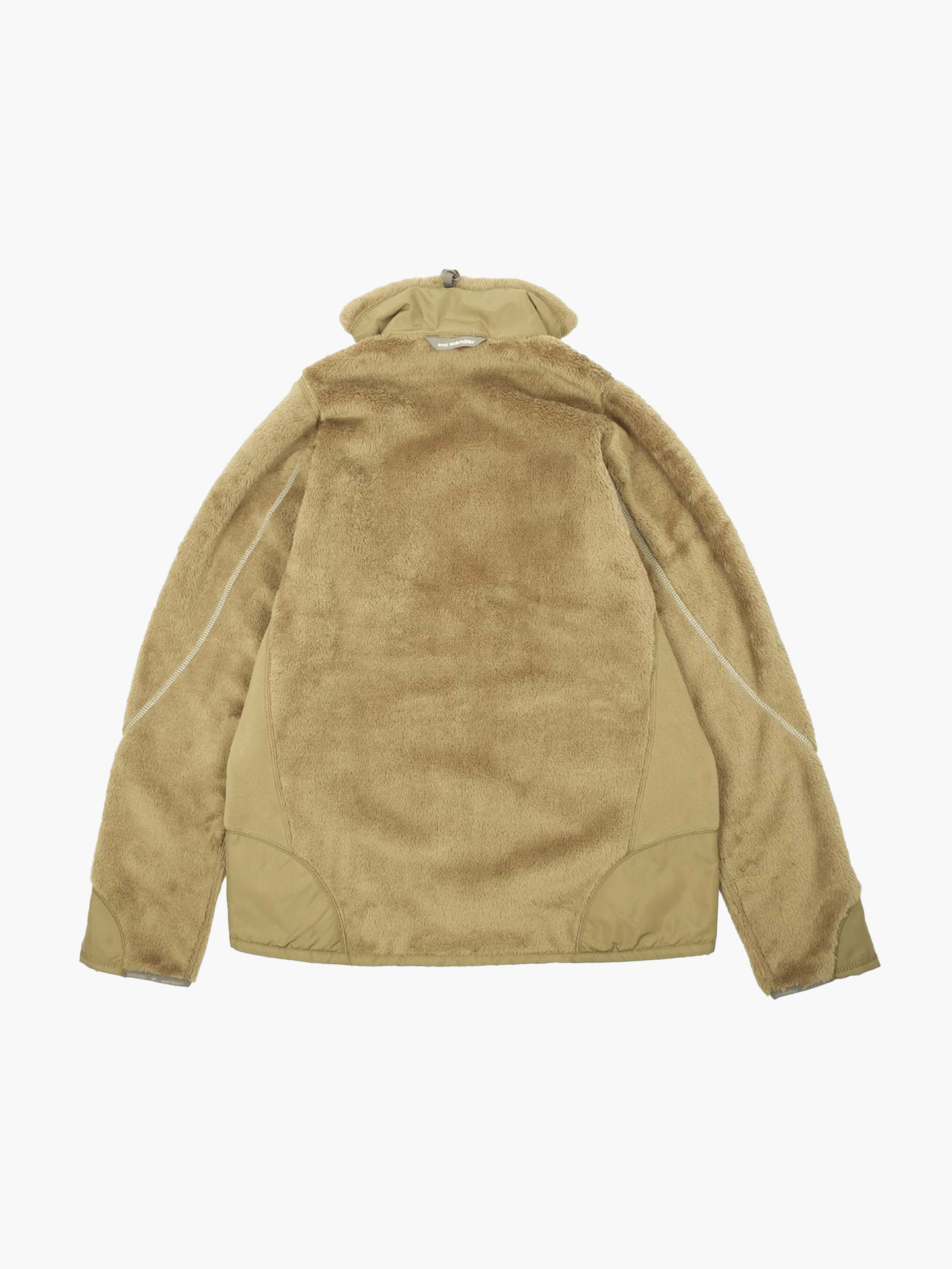 

Толстовка And Wander Highoft fleece jacket, Бежевый