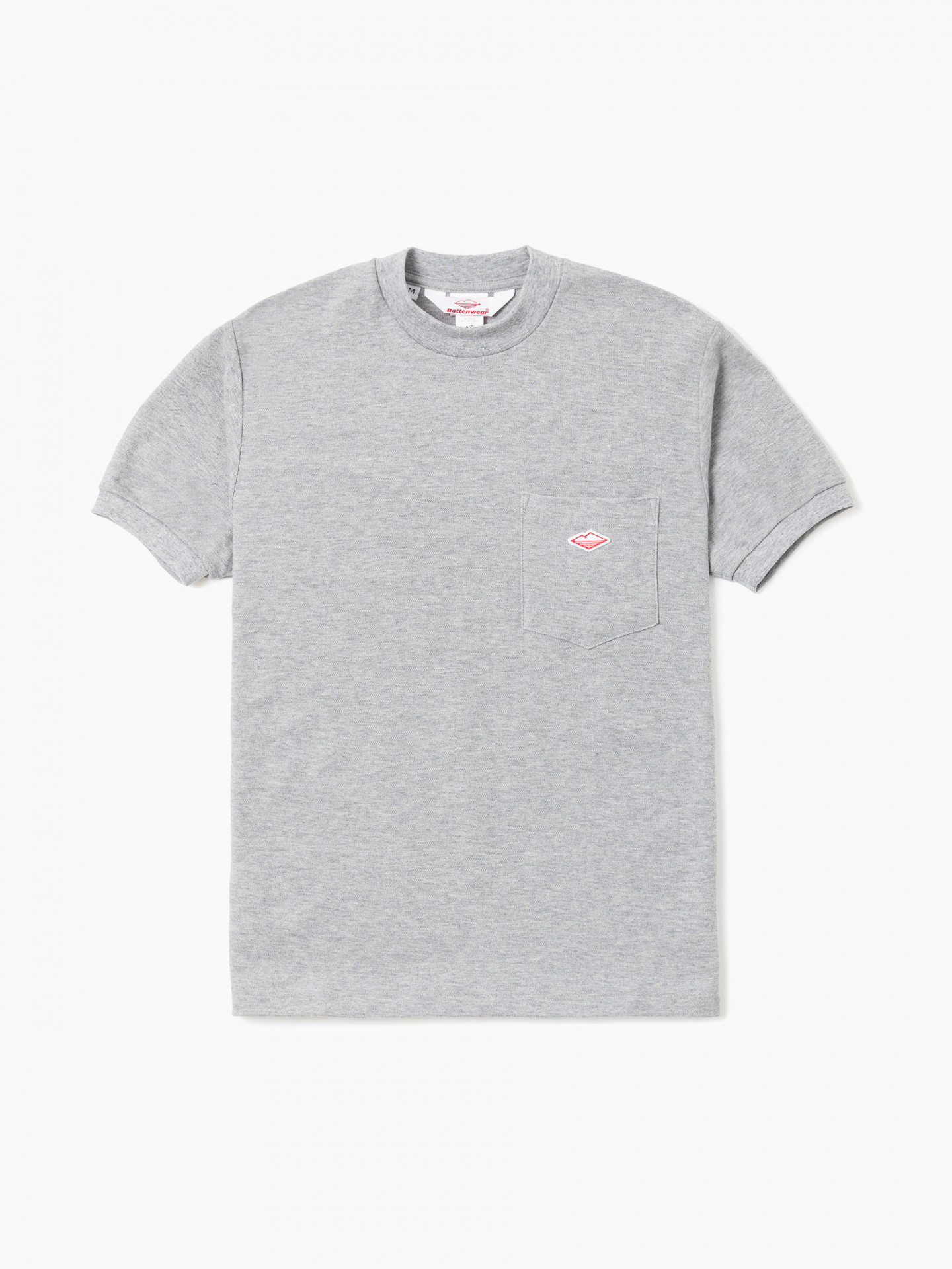 

Футболка Battenwear Polo Tee, Светло-серый, футболка