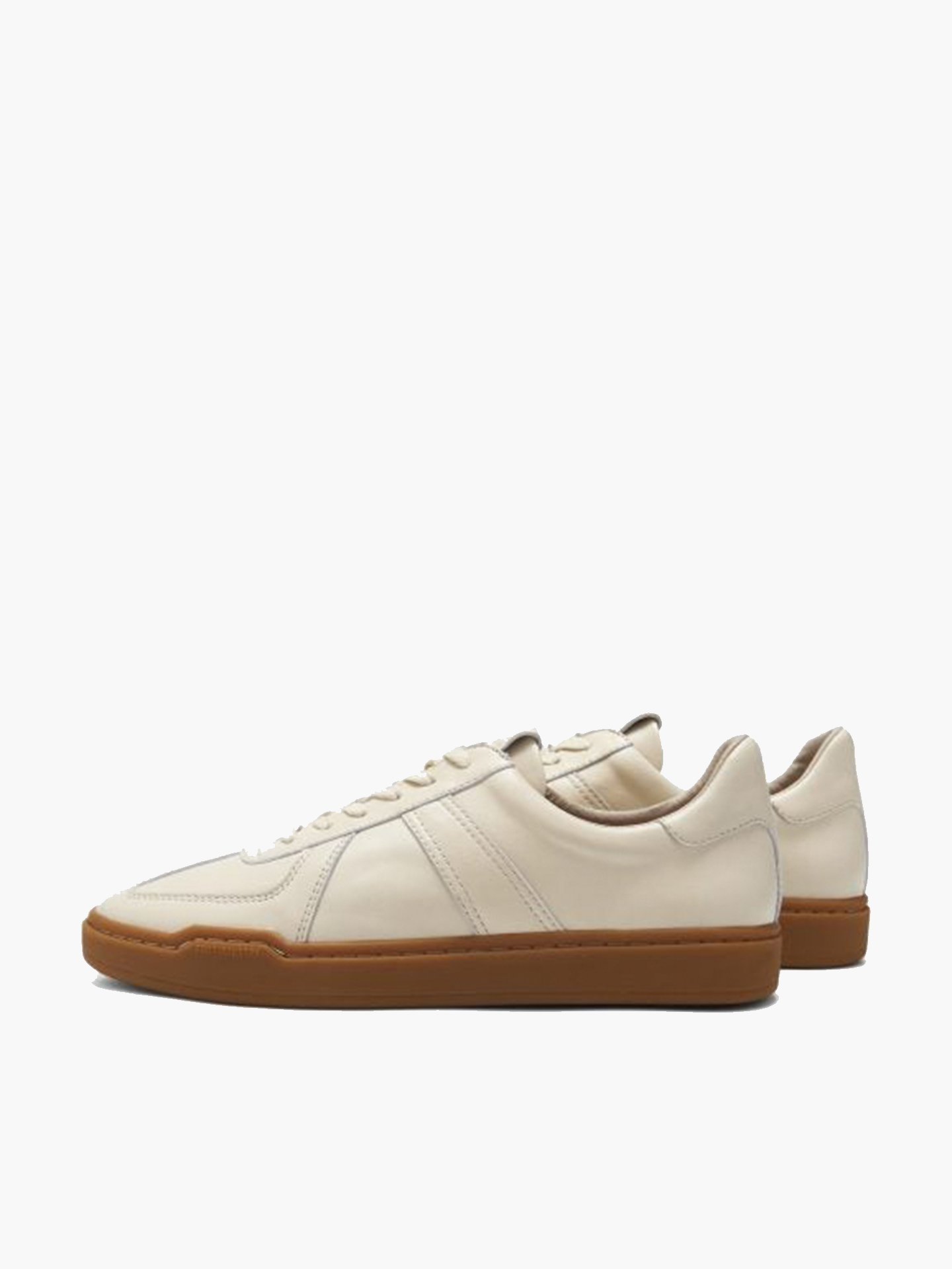 

Sneakers Кроссовки, кожа, р.40, кремовый