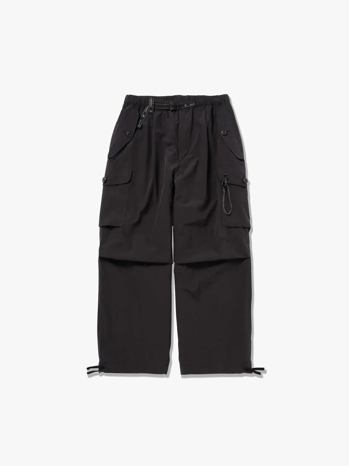 

Брюки-карго And Wander Oversized cargo pants blk, Черный