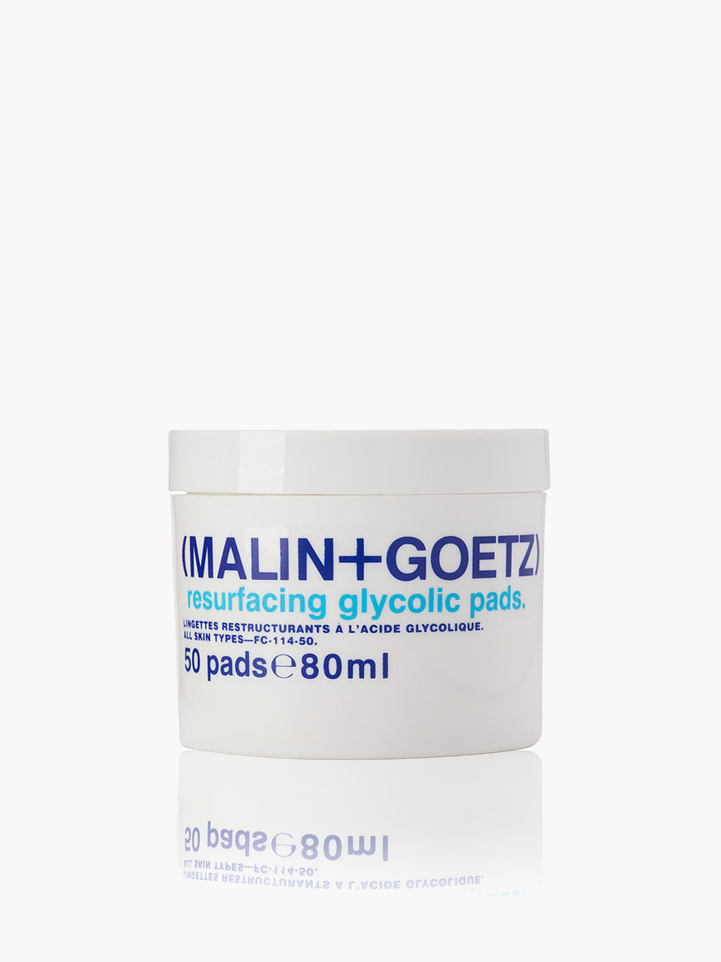 MGFC11450 (MALIN+GOETZ) Отшелушивающие диски для лица с гликолиевой кислотой 50 шт. (80 мл) MGFC11450