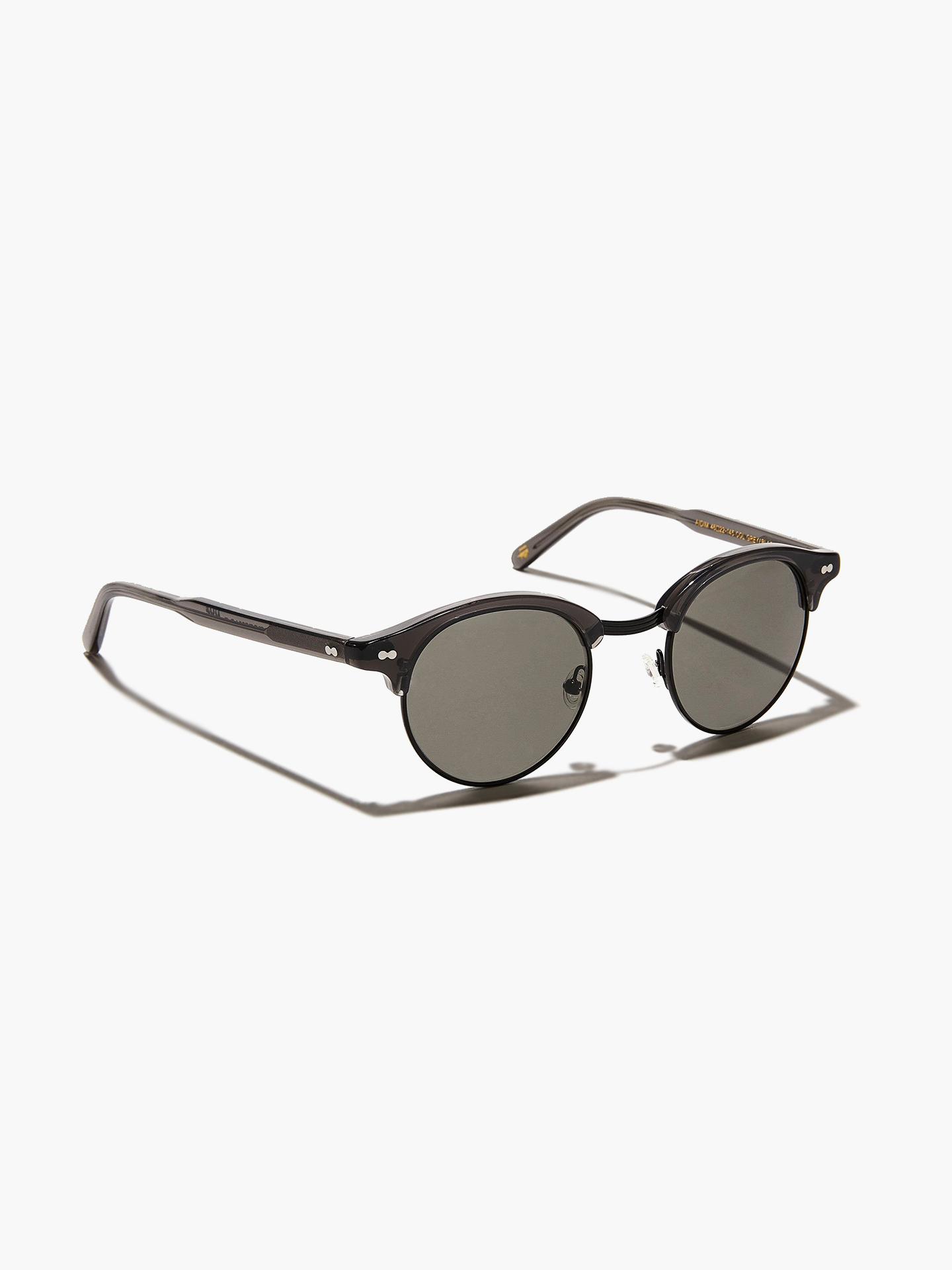 Солнцезащитные очки Moscot Aidim Sun Grey/Black Grey Lenses