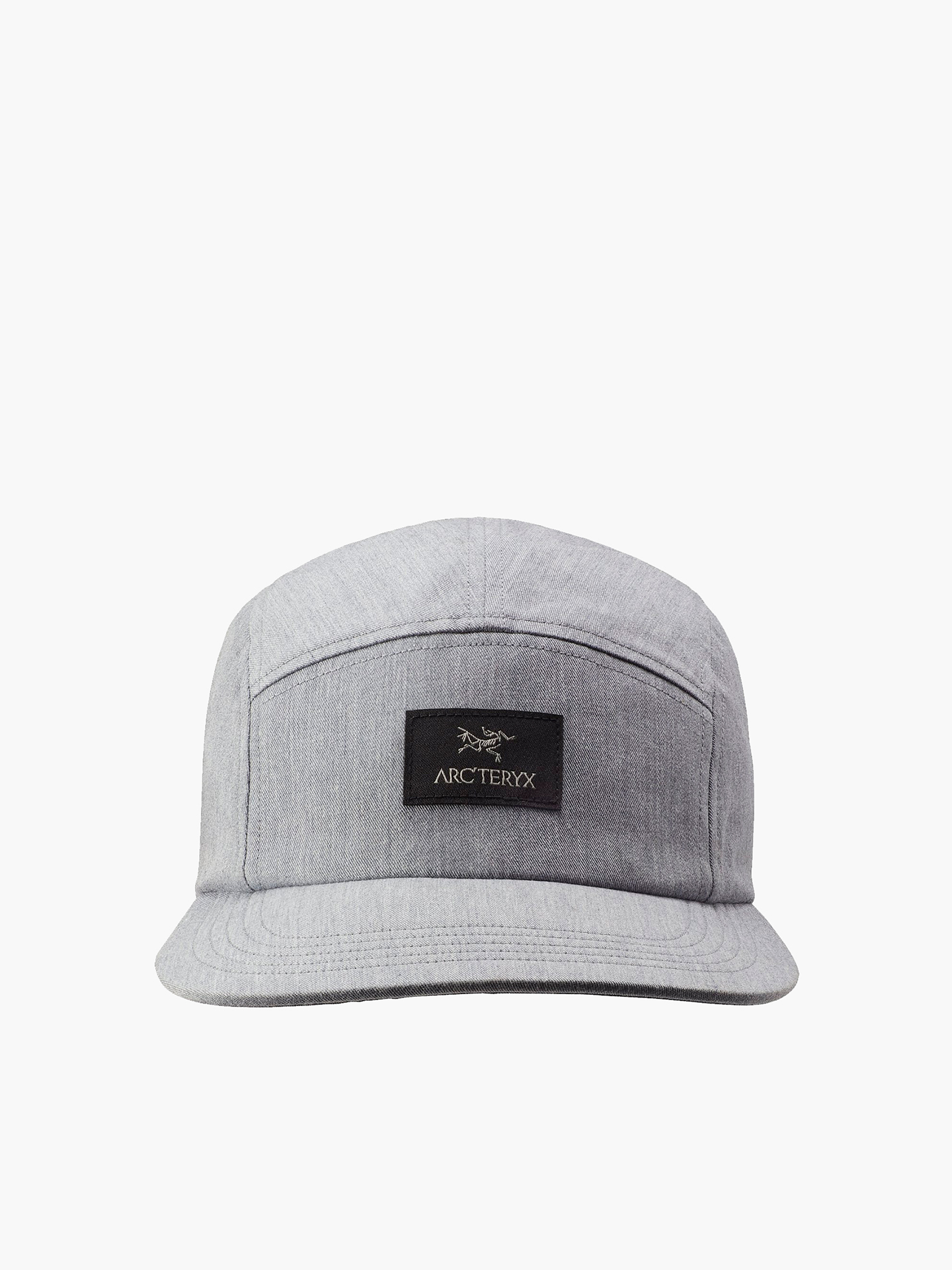 

L07676800 Бейсболка Arcteryx 5 Panel Label Hat Grey Heather, NA