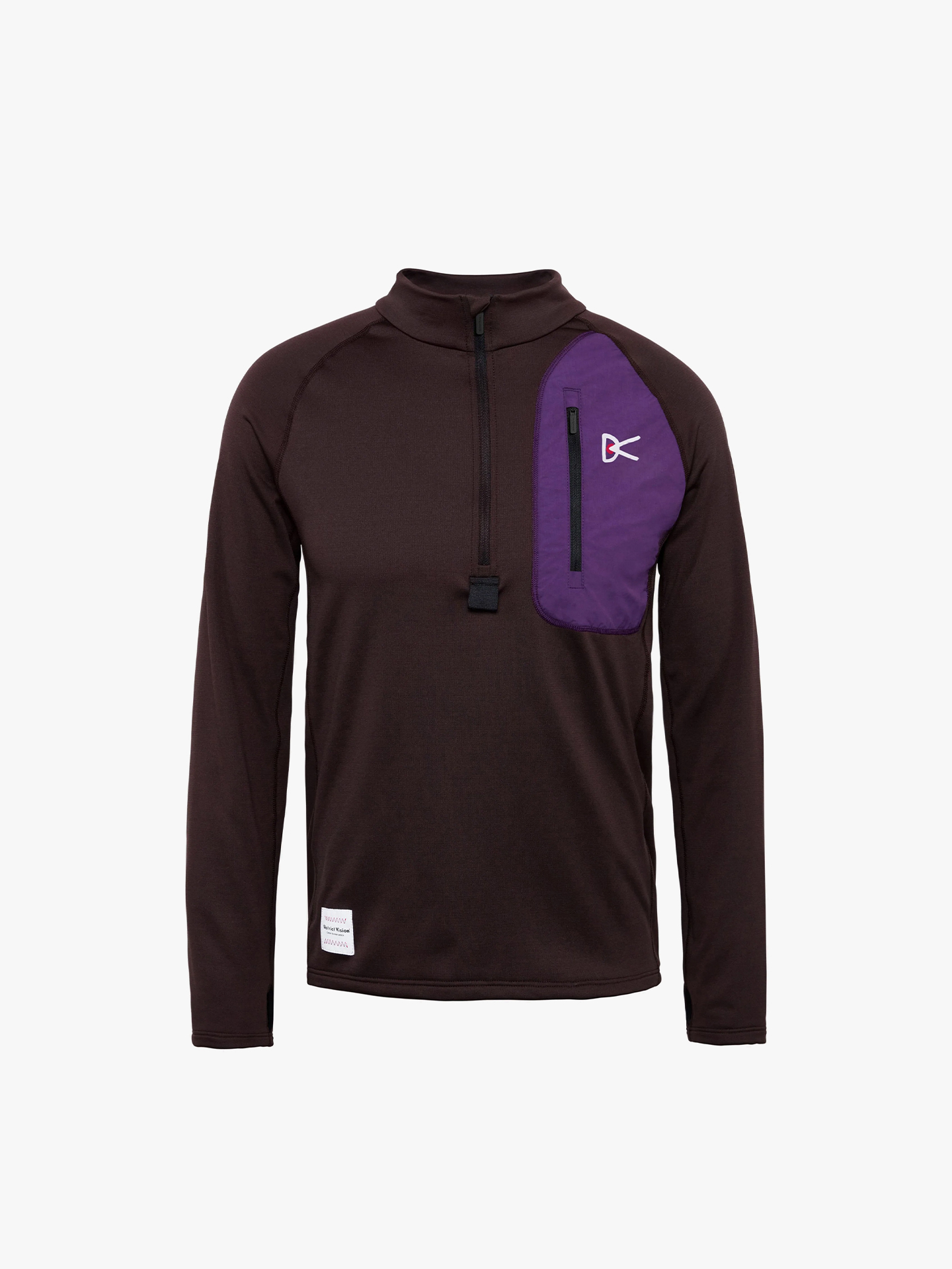 

Олимпийка District Vision Luca Thermal Fleece, Коричневый