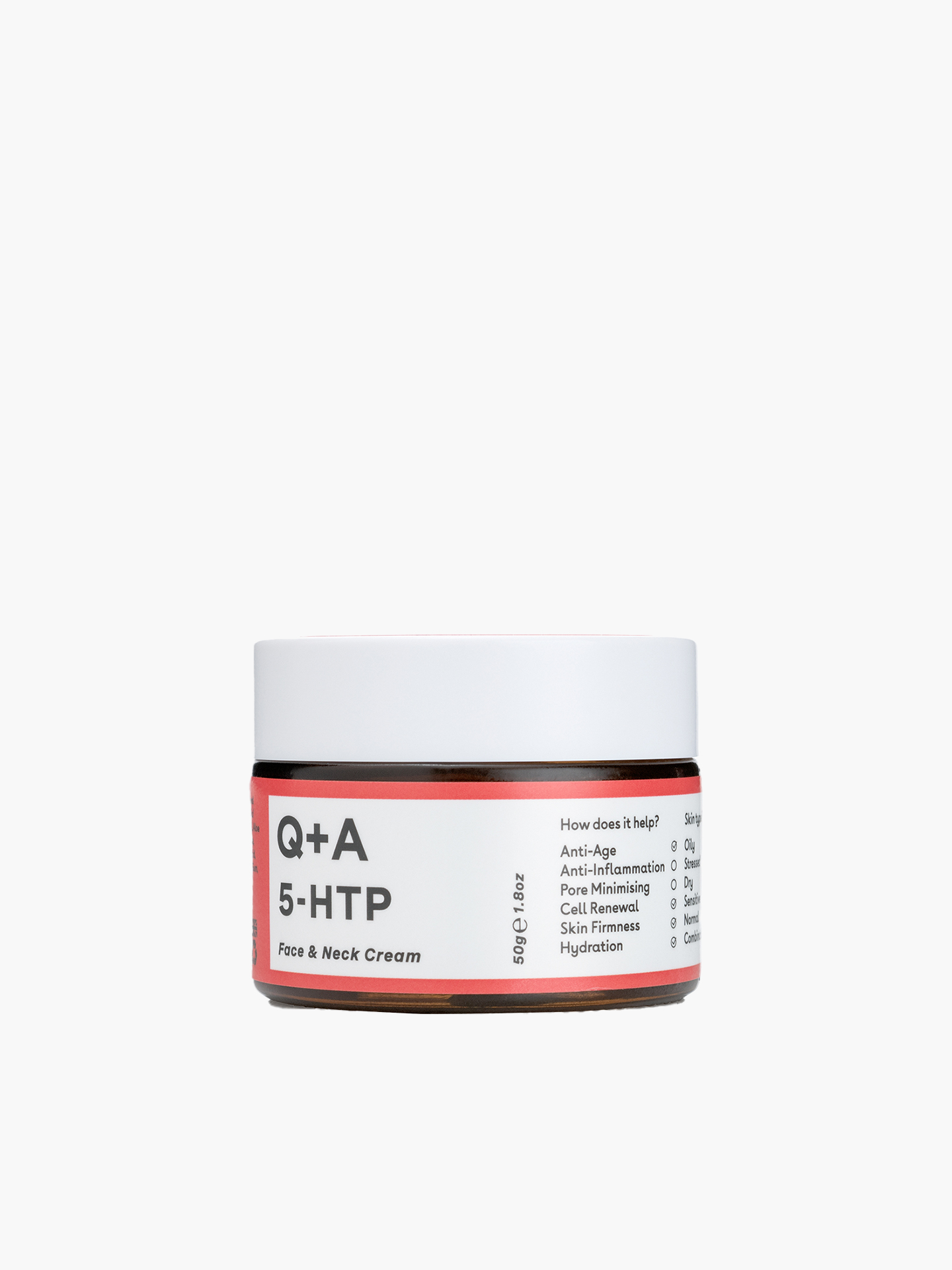 Крем для лица и шеи Q+A 5НТР 50гр QA5HTP