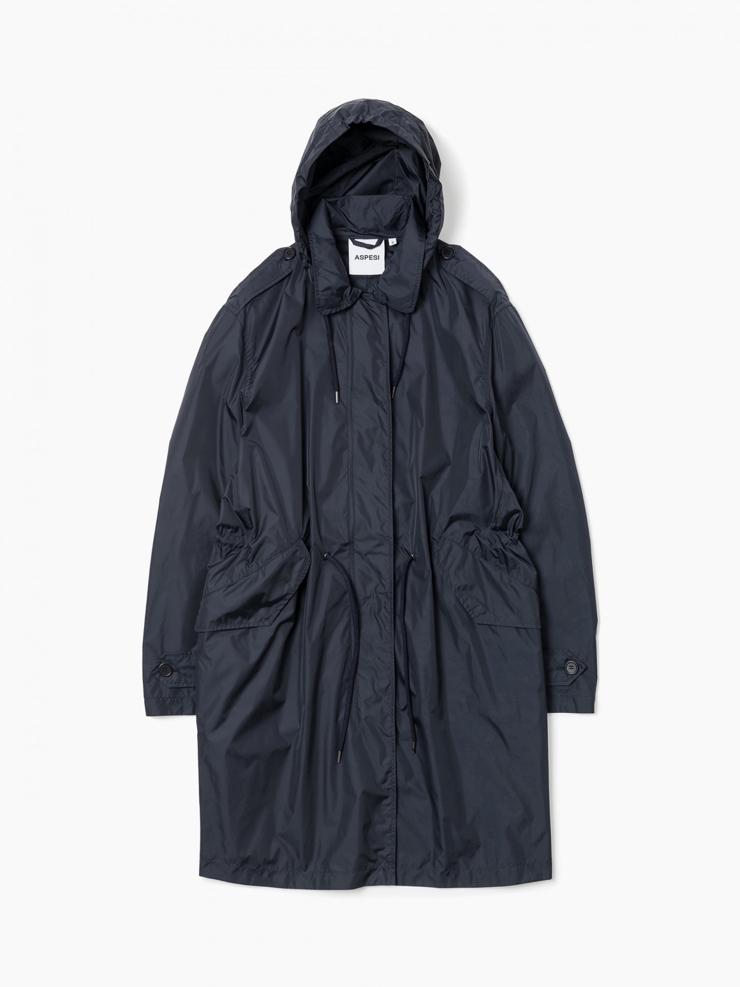 

Женская куртка Aspesi Alloro raincoat, Темно-синий, ветровки