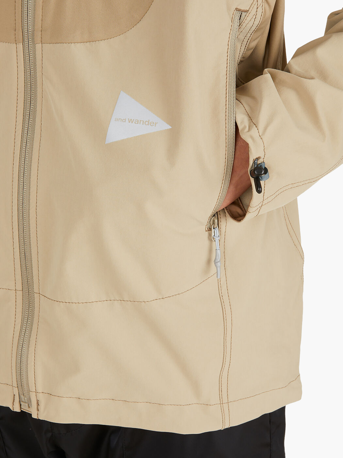 Куртка And Wander Trek jacket 2 beige