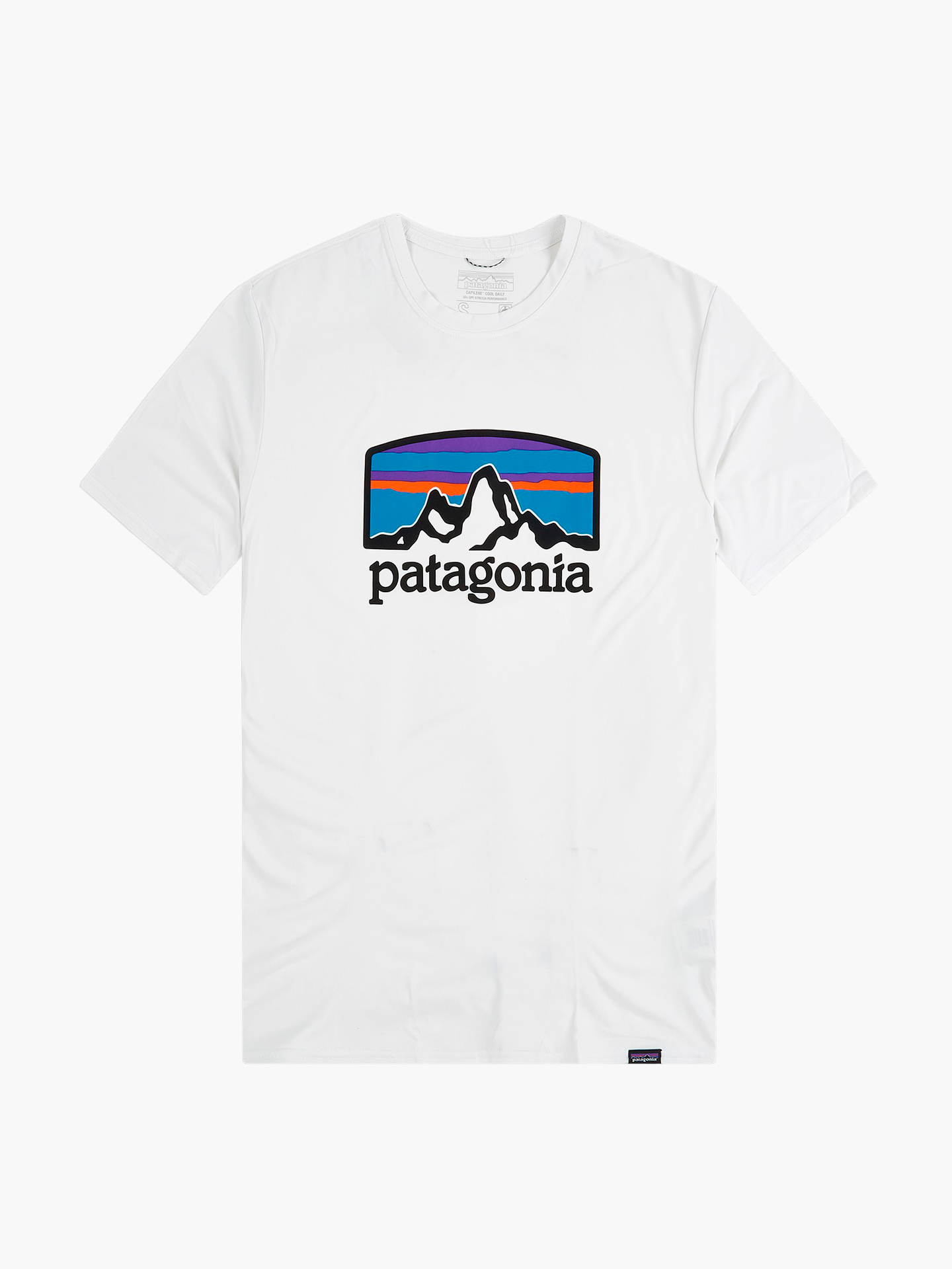 384260 Футболка Patagonia M'S L/S CAP COOL DAILY GRAPHIC SHIRT Fitz Roy Horizons, M