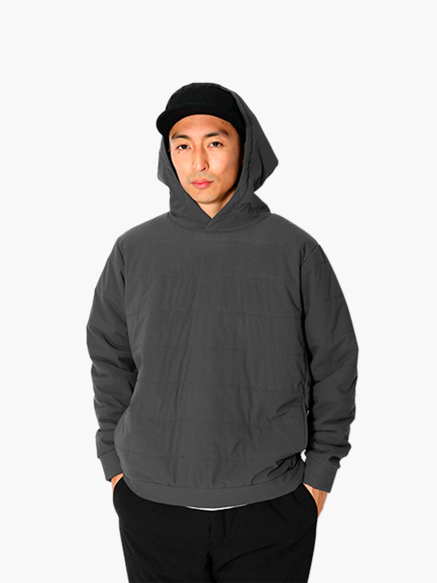 Flexible Insulated Hoodie Куртка-худи, муж, размер L, серый