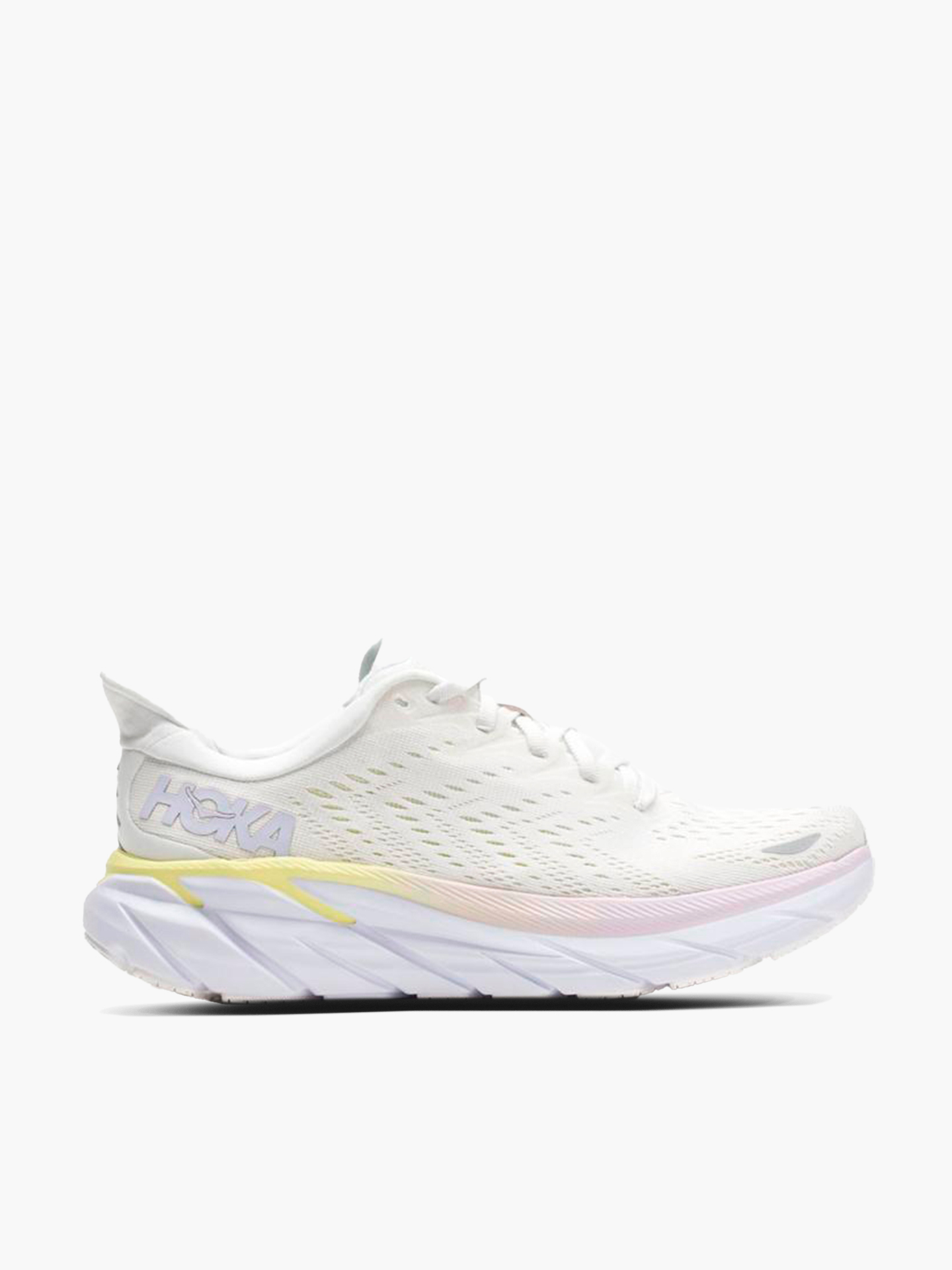 

1119394BDBBW7.5B Кроссовки мужские Hoka W CLIFTON 8 BLANC DE BLANC / BRIGHT WHITE 7.5B