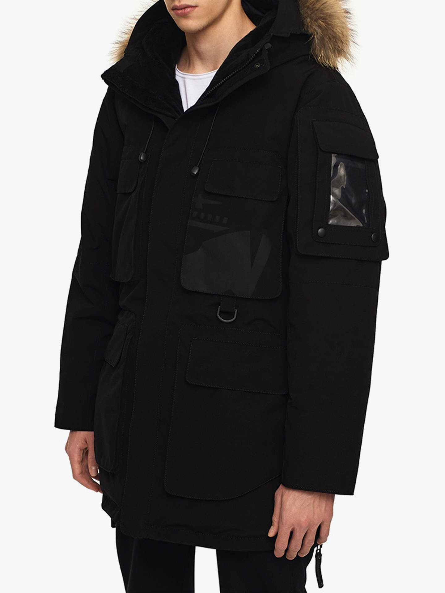 

Куртка пуховая мужская Arctic Explorer Ledokol BLK, Черный
