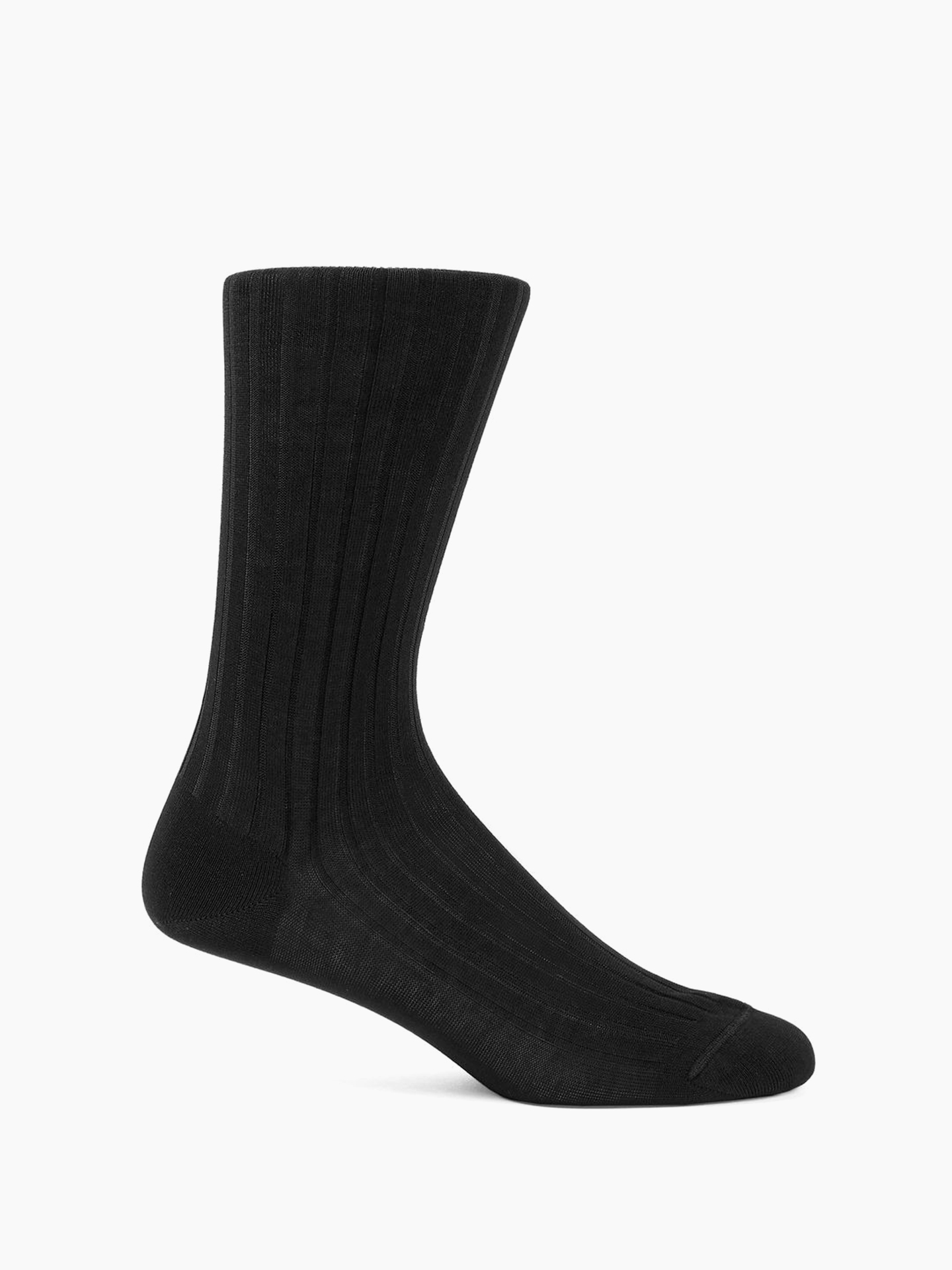Cotton Ribbed Sock Носки